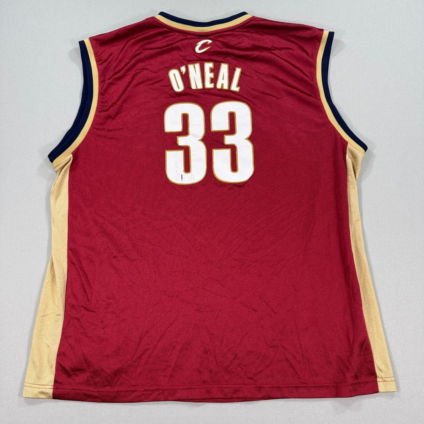 Cleveland Cavaliers Shaquille O'Neal #33 Adidas NBA Jersey mens 2XL Red
