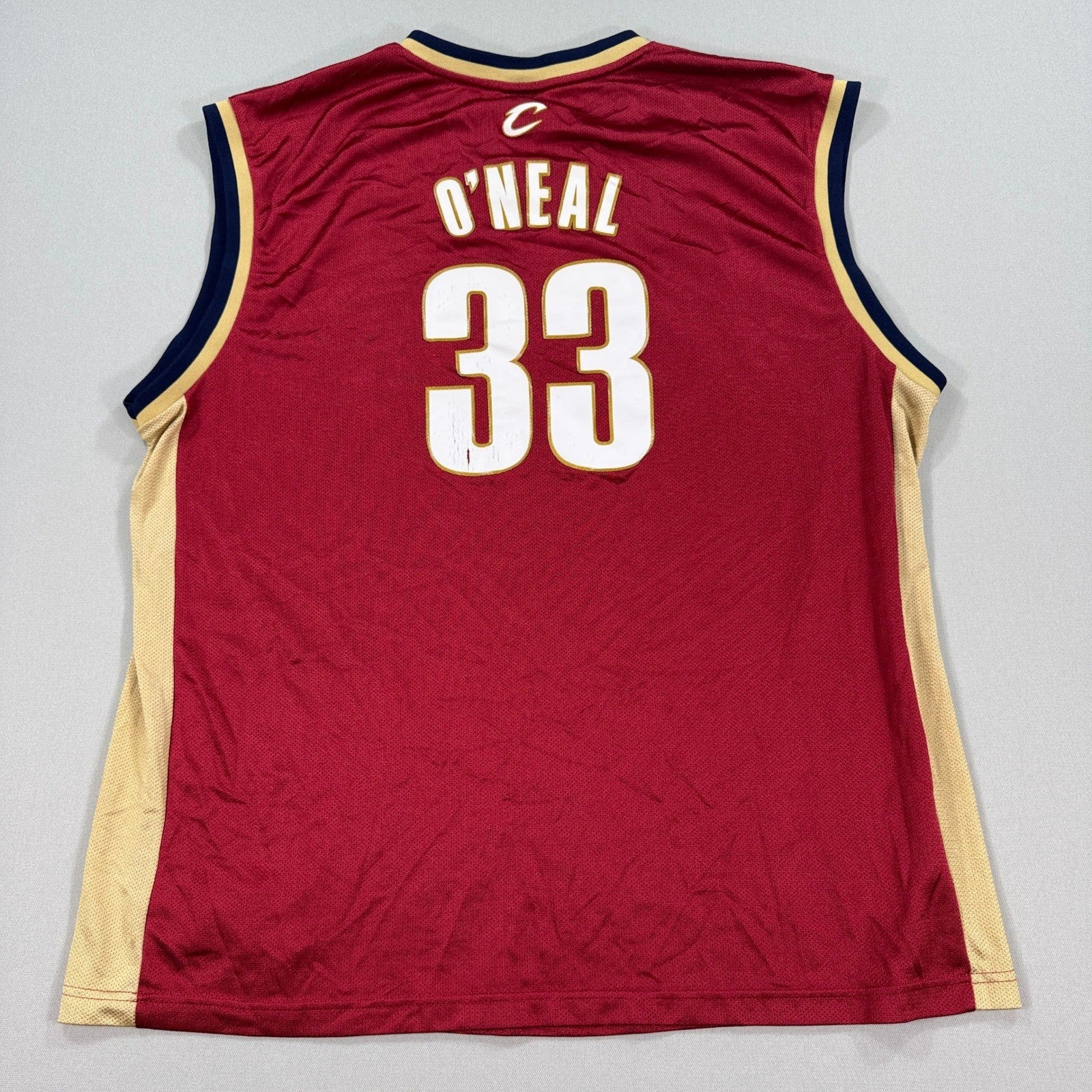 Cleveland Cavaliers Shaquille O'Neal #33 Adidas NBA Jersey mens 2XL Red