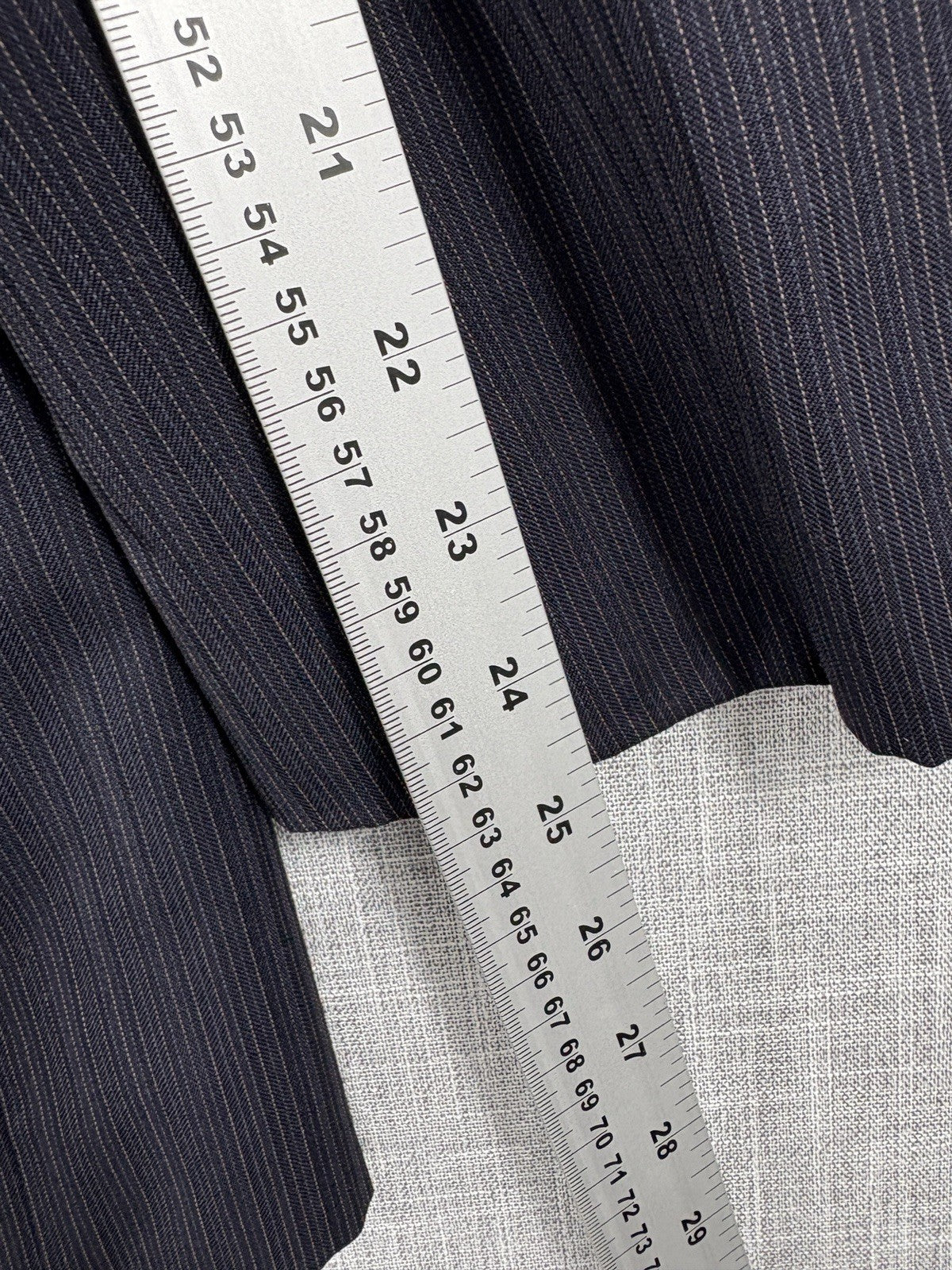 Ralph Lauren Suit Jacket Mens 46 Gray Luxury Formal Blazer Moores