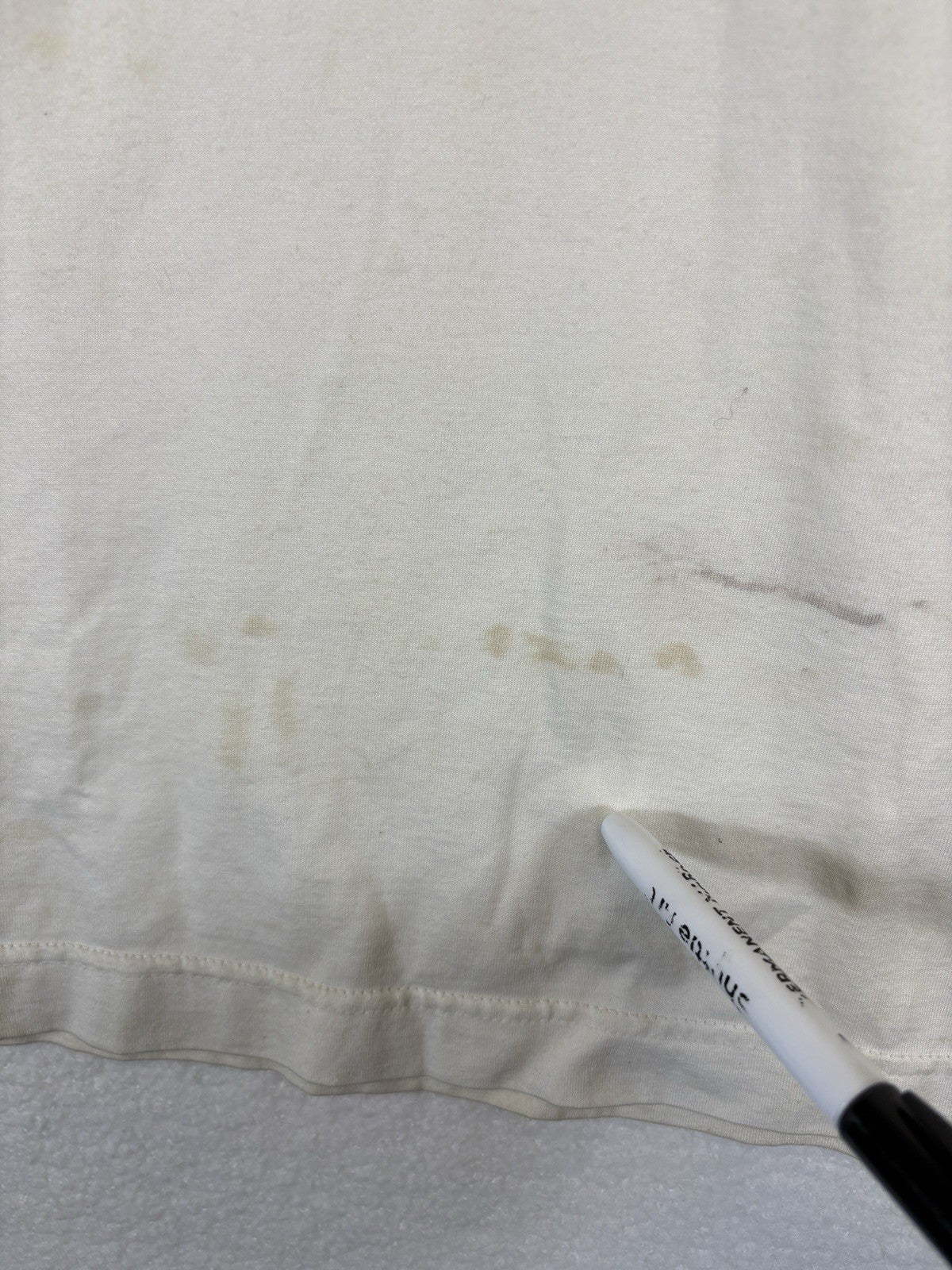 Puma Italia White Polo Shirt Mens Large Gold Lettering