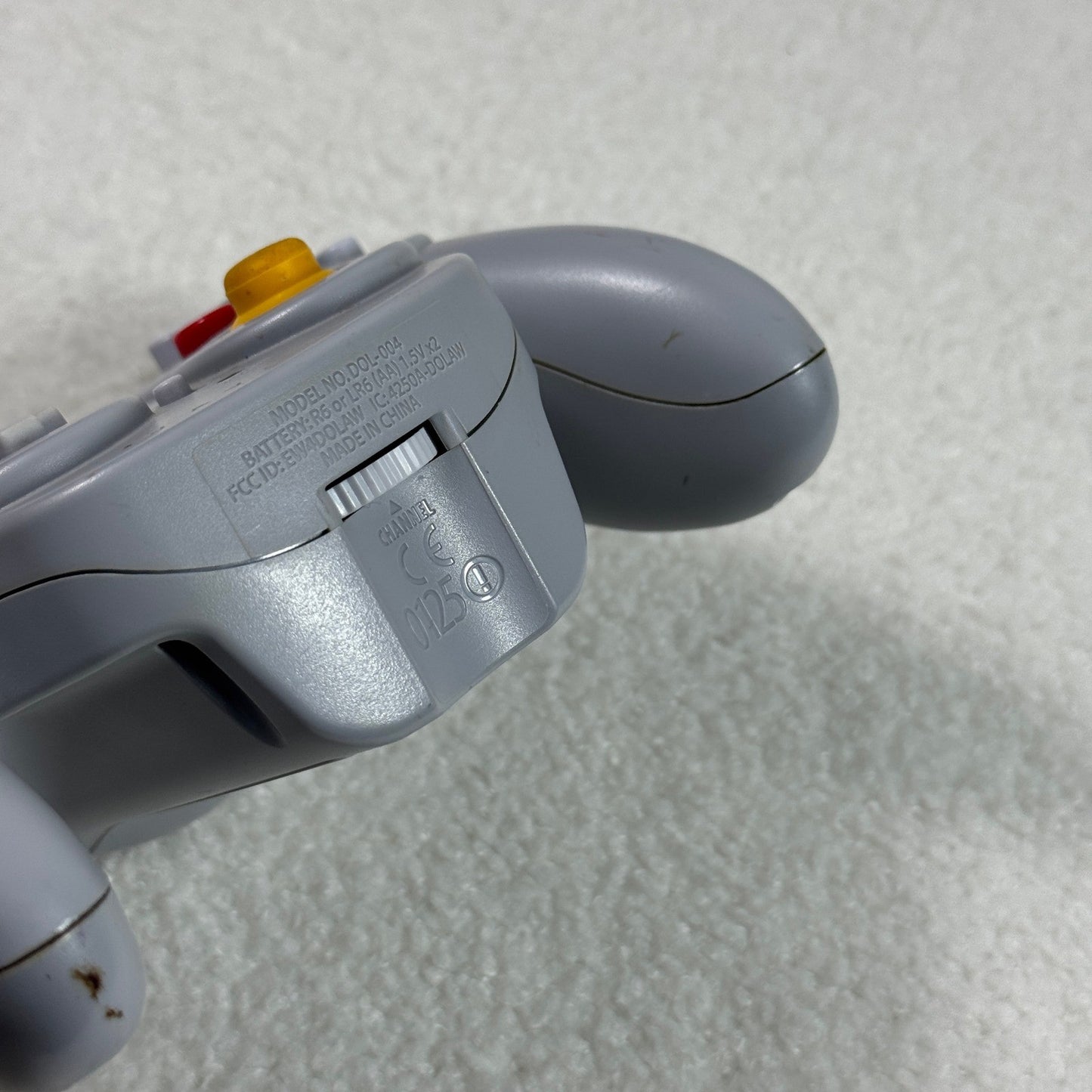 Nintendo GameCube Wavebird Wireless Controller DOL-004 Tested Works NO reciever