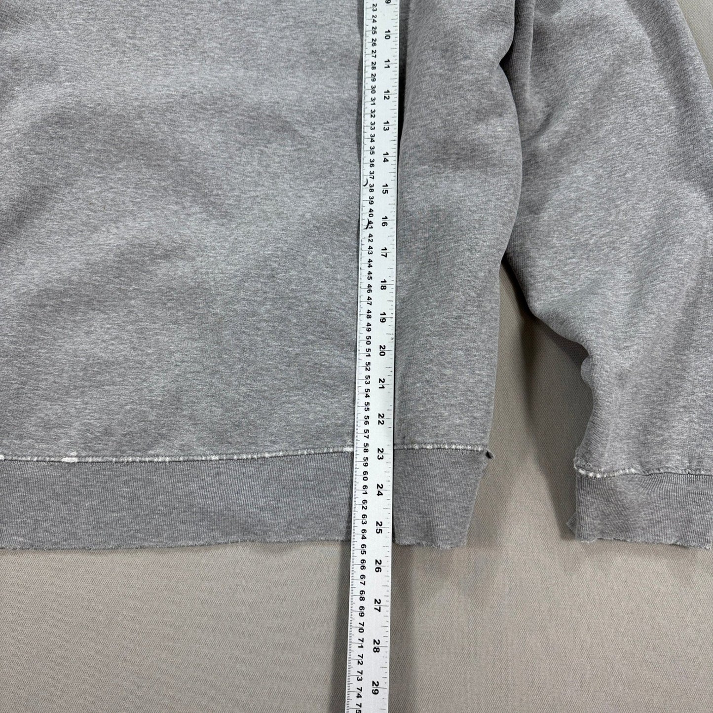 VIntage Old Navy Sweatshirt Distressed Faded Spell Out Mens 2XL Crewneck Y2K