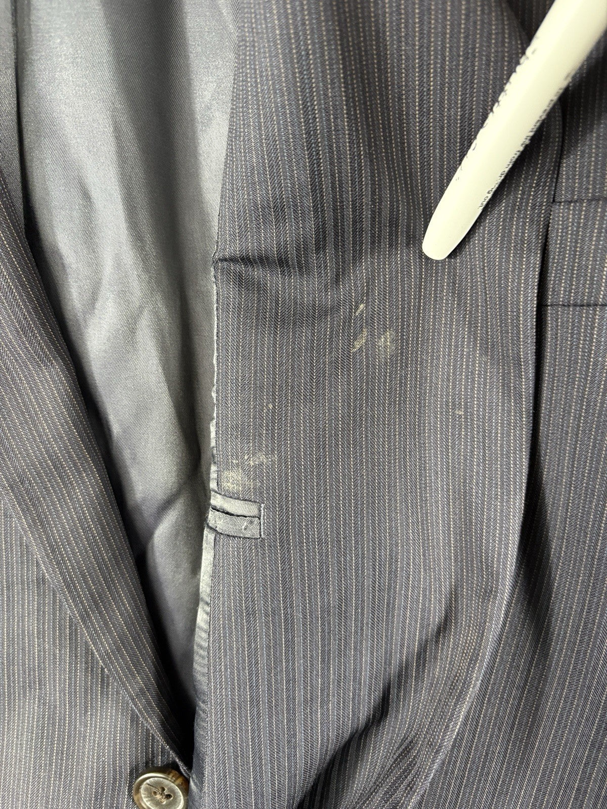 Ralph Lauren Suit Jacket Mens 46 Gray Luxury Formal Blazer Moores