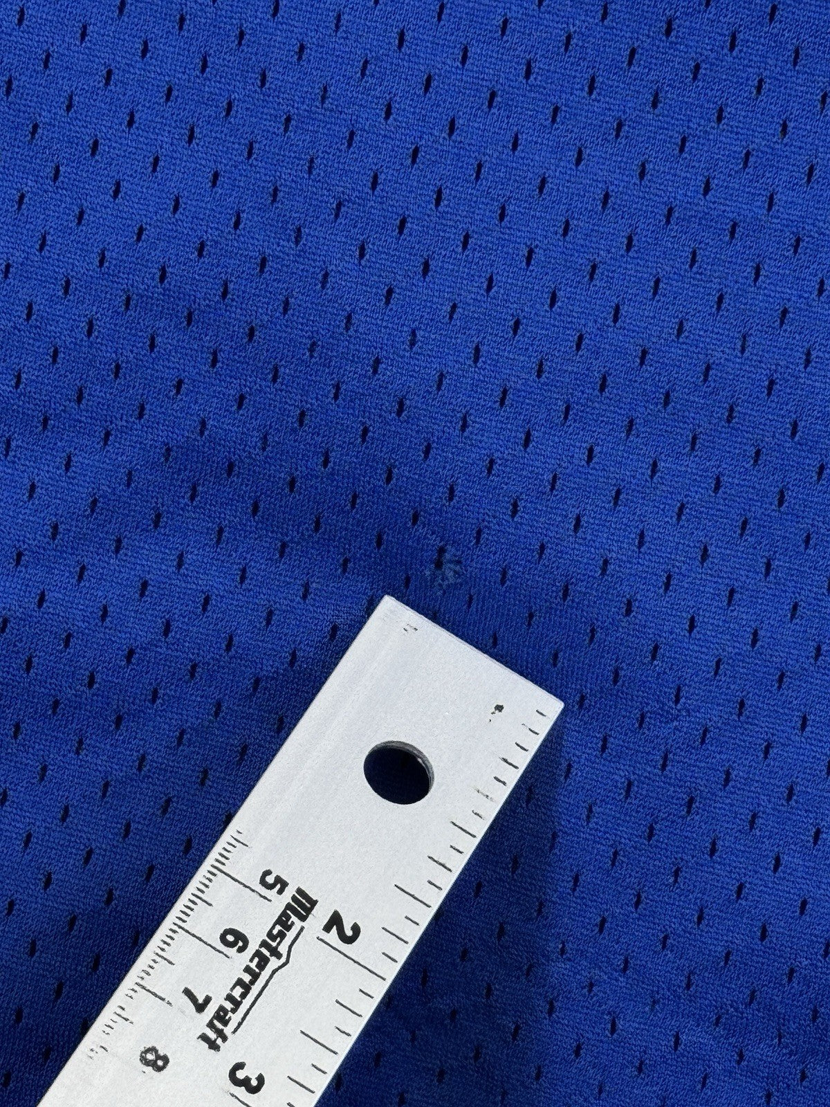 Vintage Reebok Los Angeles Lakers Jerry West #44 mens 2XL Blue Jersey Length +2