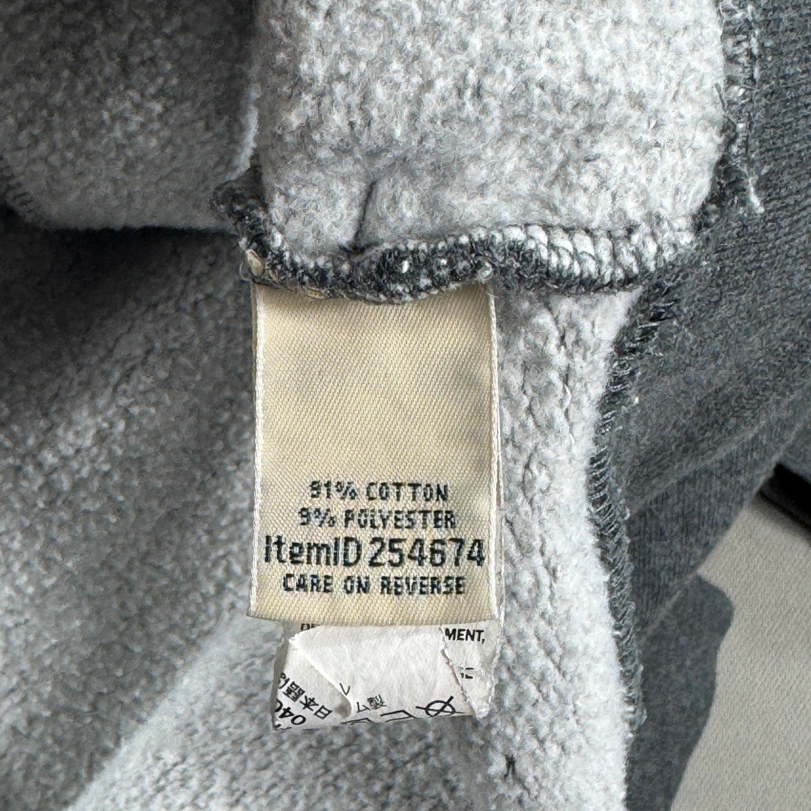 LL Bean Sweater mens 2XLT Gray Quarter Zip Long Sleeve Traditional Fit Pullover