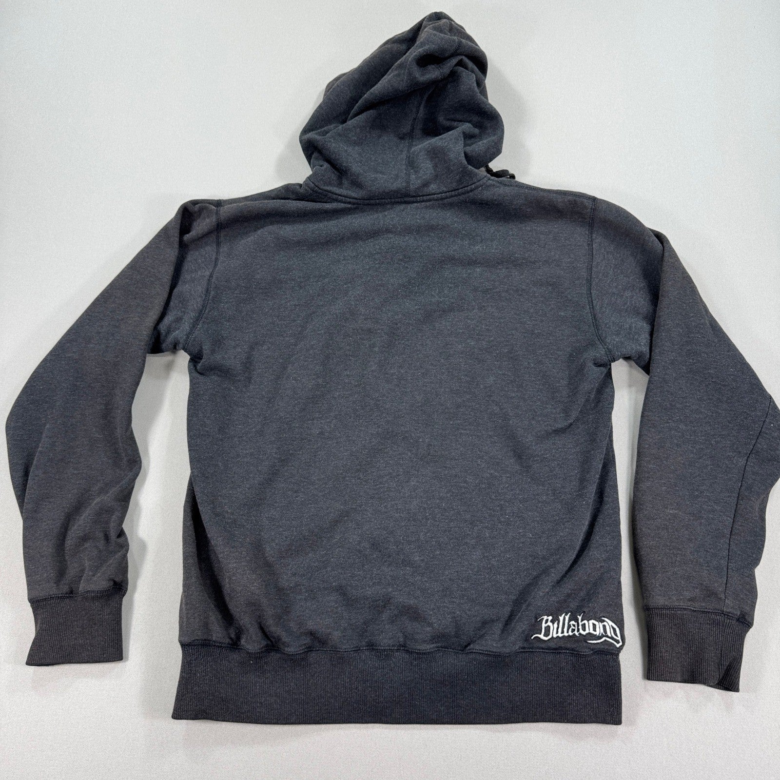 Vintage Billabong Hoodie Mens Large Grunge Graphic Logo Y2K Full Zip