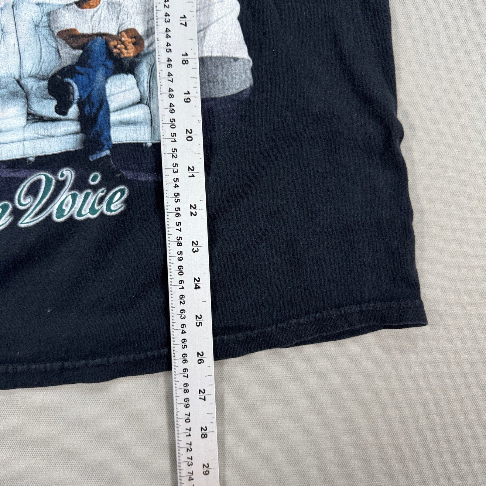 Vintage Tim McGraw Southern Voice Concert T-Shirt Mens Large Black Graphic Print