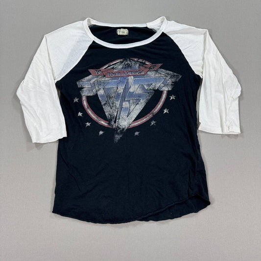 VTG Van Halen 1987 Tour T-Shirt America Ralph Lauren Denim & Supply Womens XS