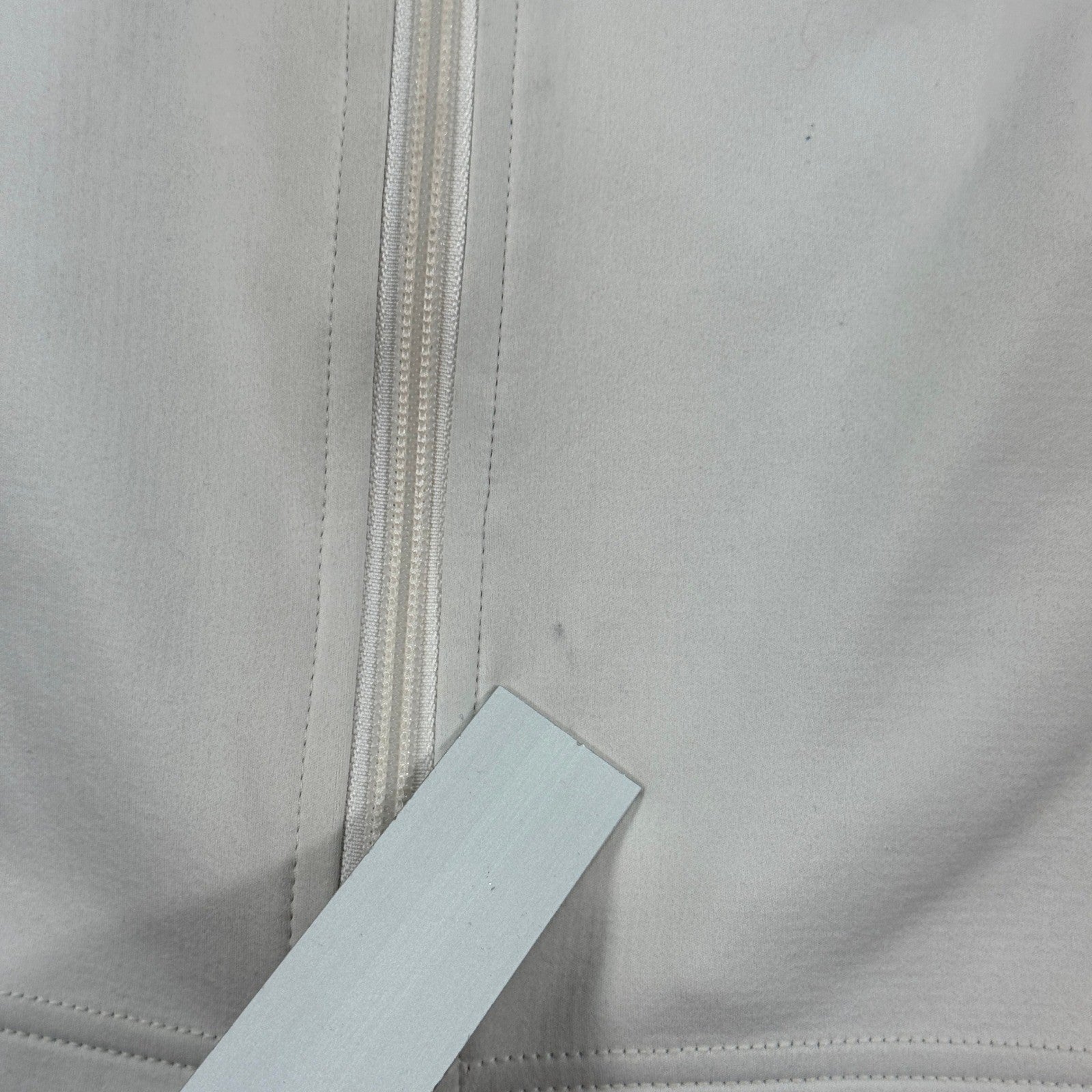 Patagonia Wind Shield Softshell Jacket Womens Small Off White Full Zip Two Tone