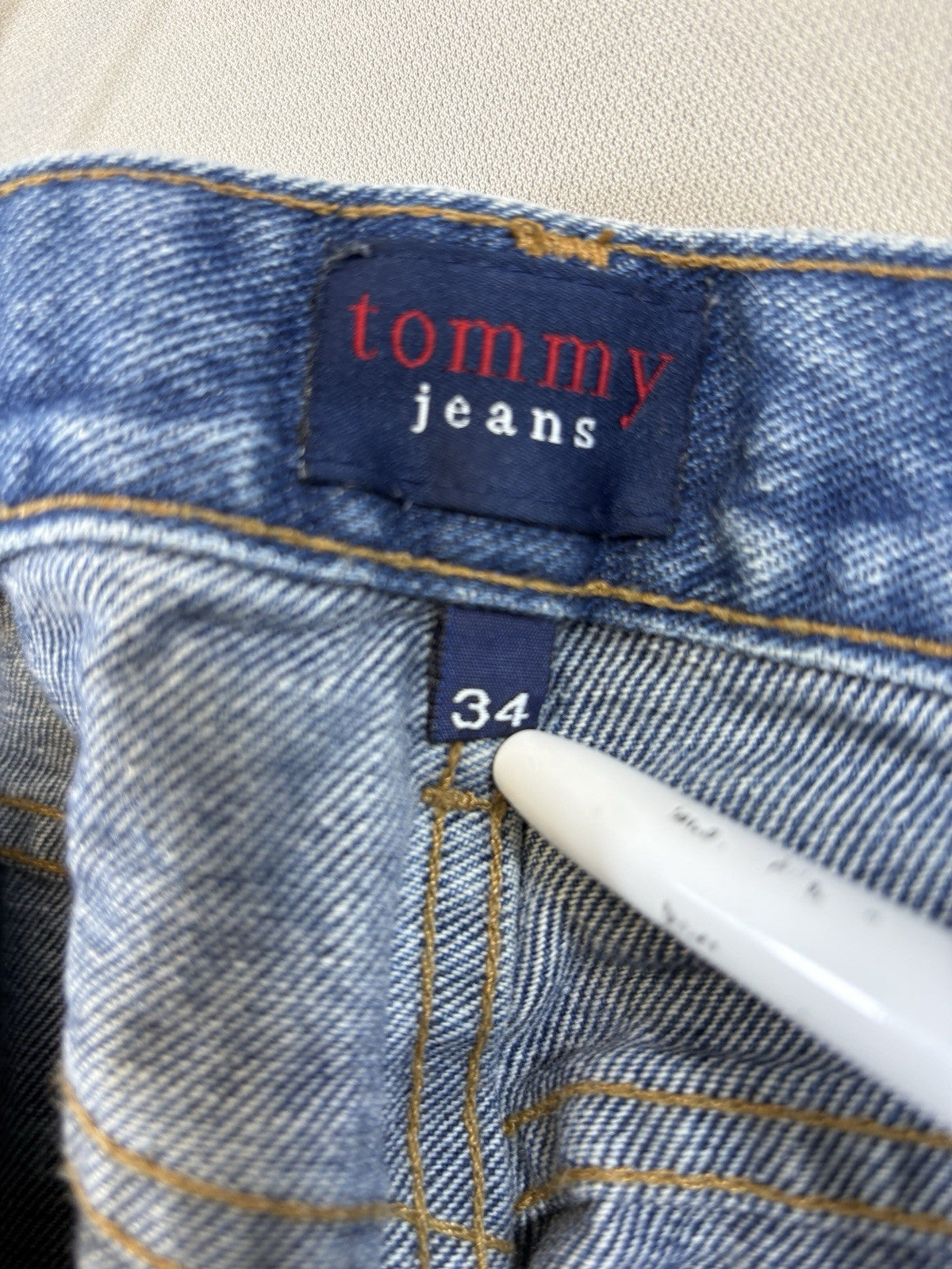 Vintage Tommy Hilfiger Freedom Jeans Y2K Button Fly mens Size 34
