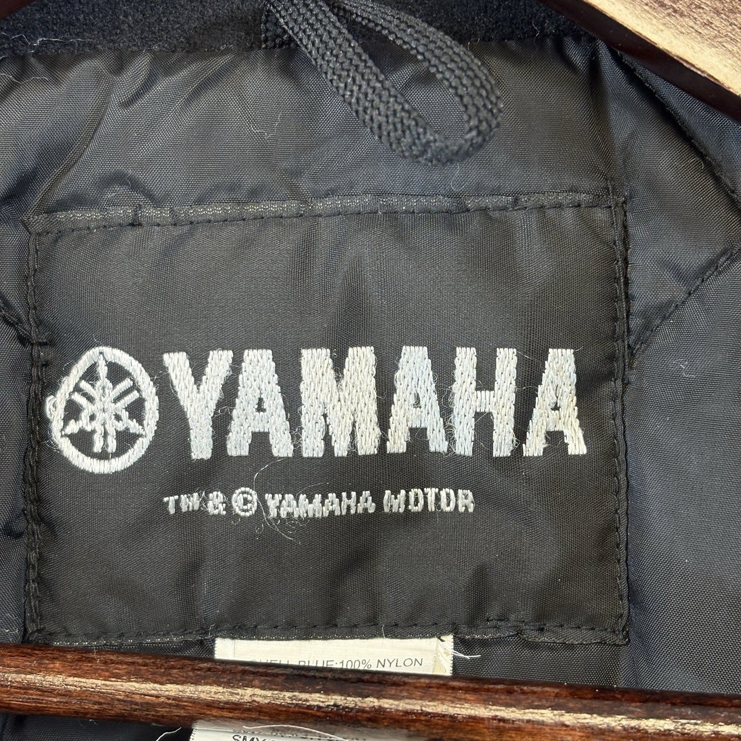 Yamaha Racing Paddock Blue Jacket Button Up Full Zip Youth Medium