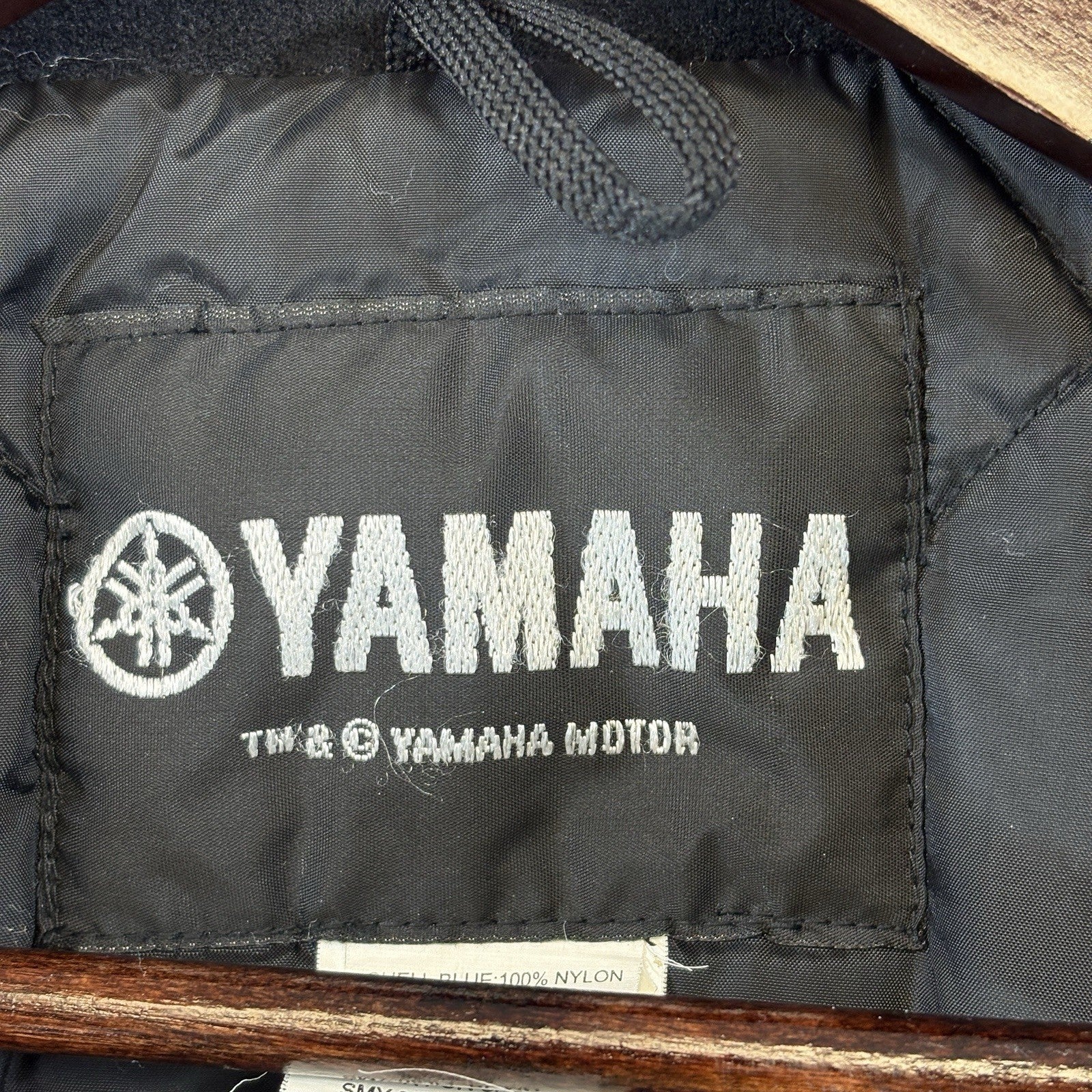 Yamaha Racing Paddock Blue Jacket Button Up Full Zip Youth Medium