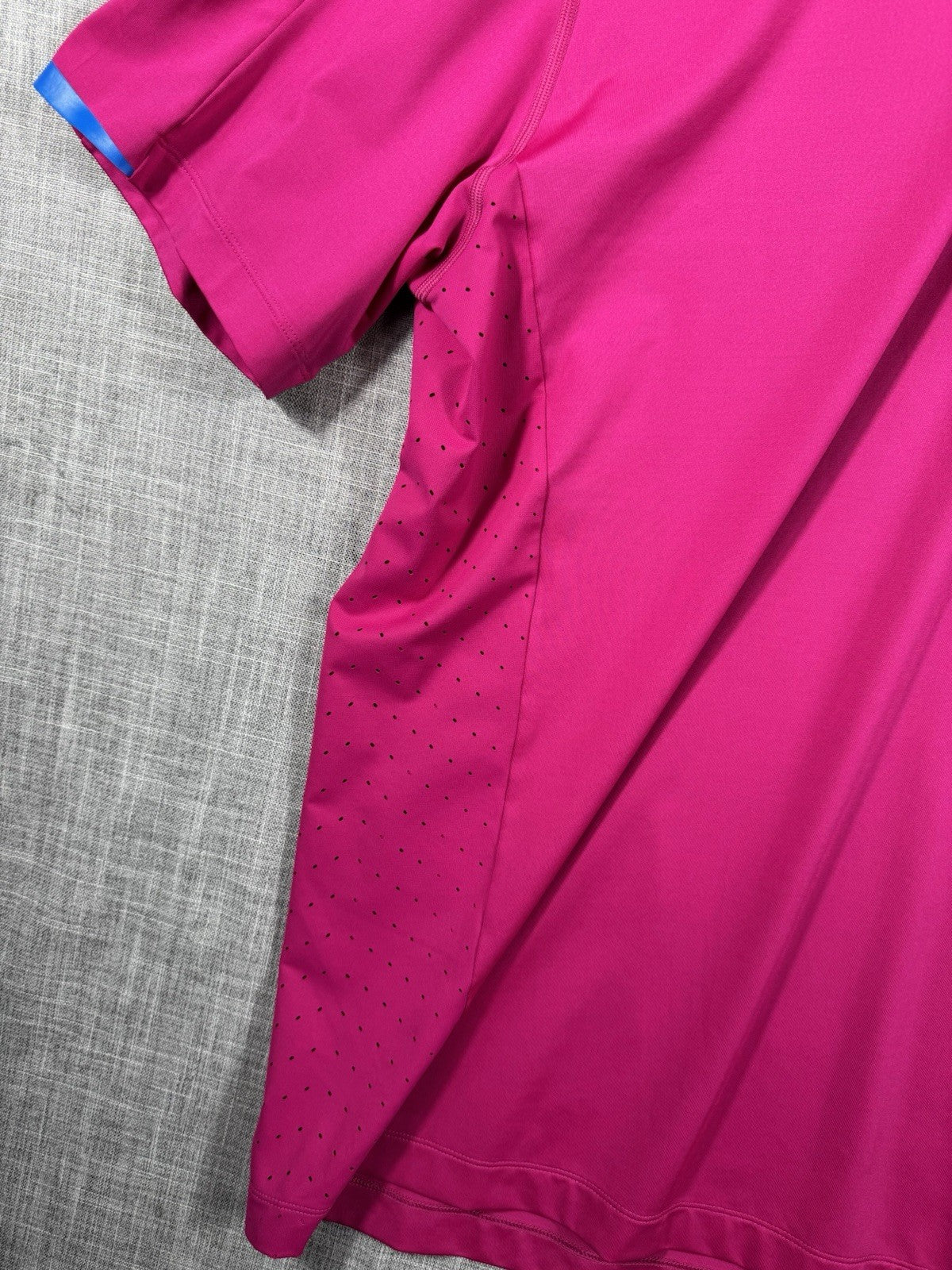 Nike Golf Polo mens Size XL Pink Short Sleeve Dri Standard fit