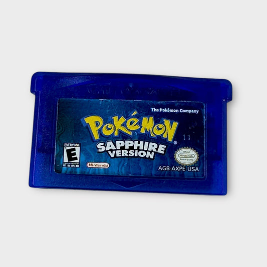 Pokemon Sapphire Version Game Boy Advance GBA Cartridge Nintendo 2002 Authentic