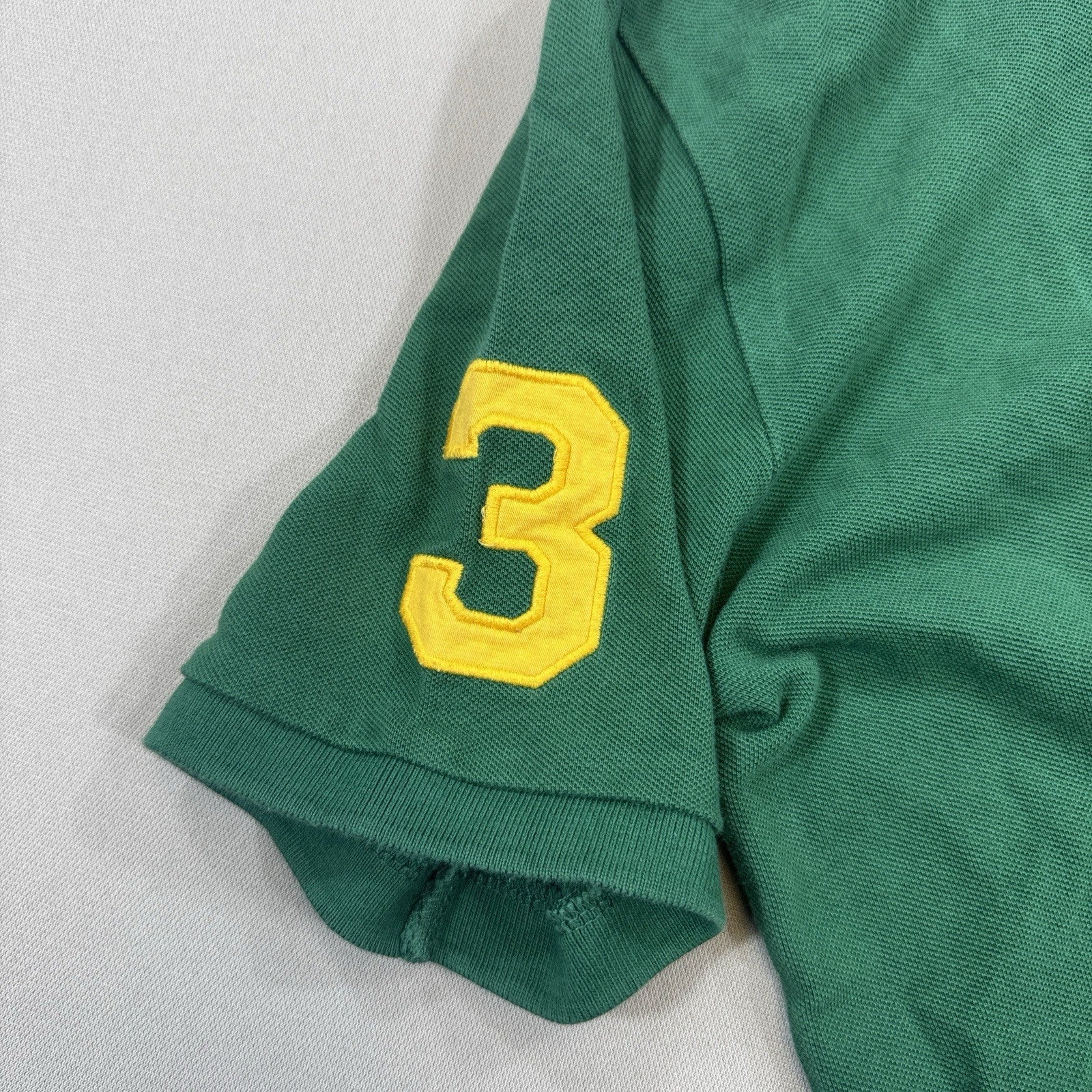 Polo Ralph Lauren Classic Fit XL(18-20) Green Button Down Big Pony