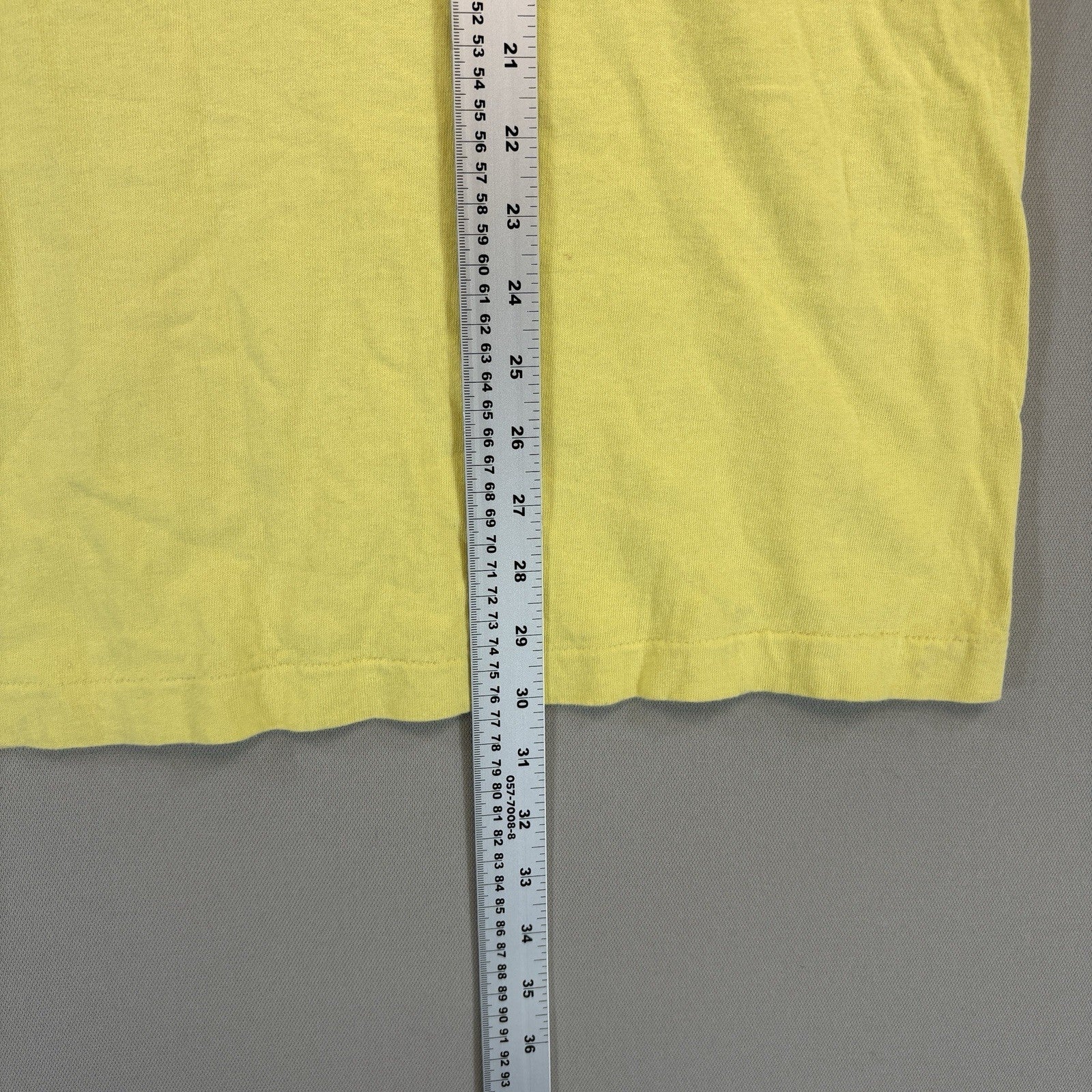 Vintage 1992 Electrician College Shirt Men’s XL Yellow Single Stitch Made in USA