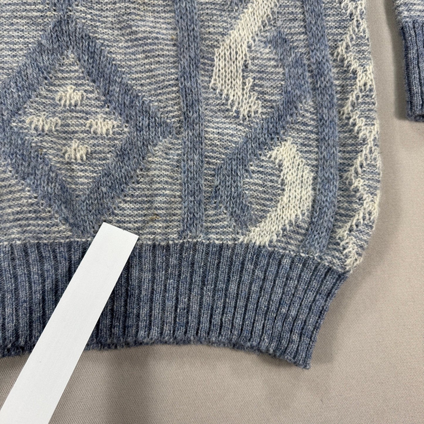 Blarney Woollen Mills Cable Knit Sweater mens Size 42 Pullover Made in Ireland