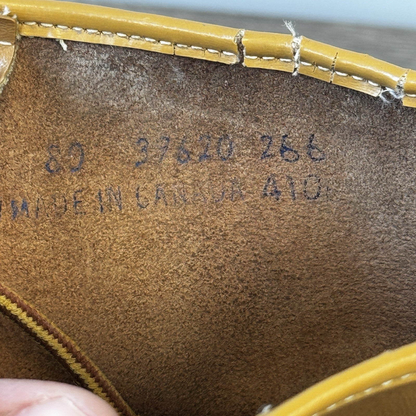 Vintage Greb Steel Toe Work Boots mens Sz 8 Brown Combat Leather Made in Canada