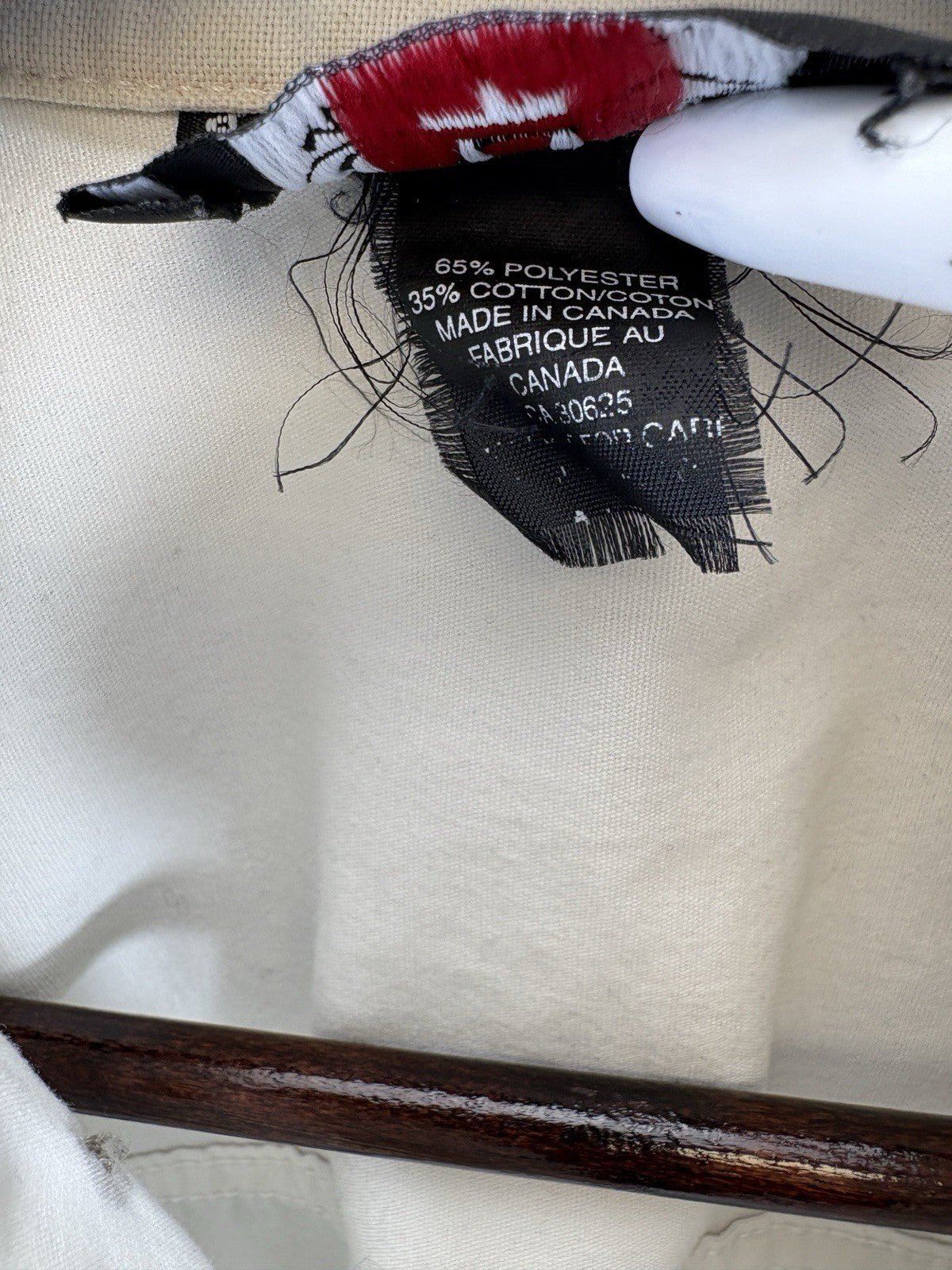 Choko Mens Large Eaton Pro Modified Racing 'The Big Dog' White Button Down Shirt