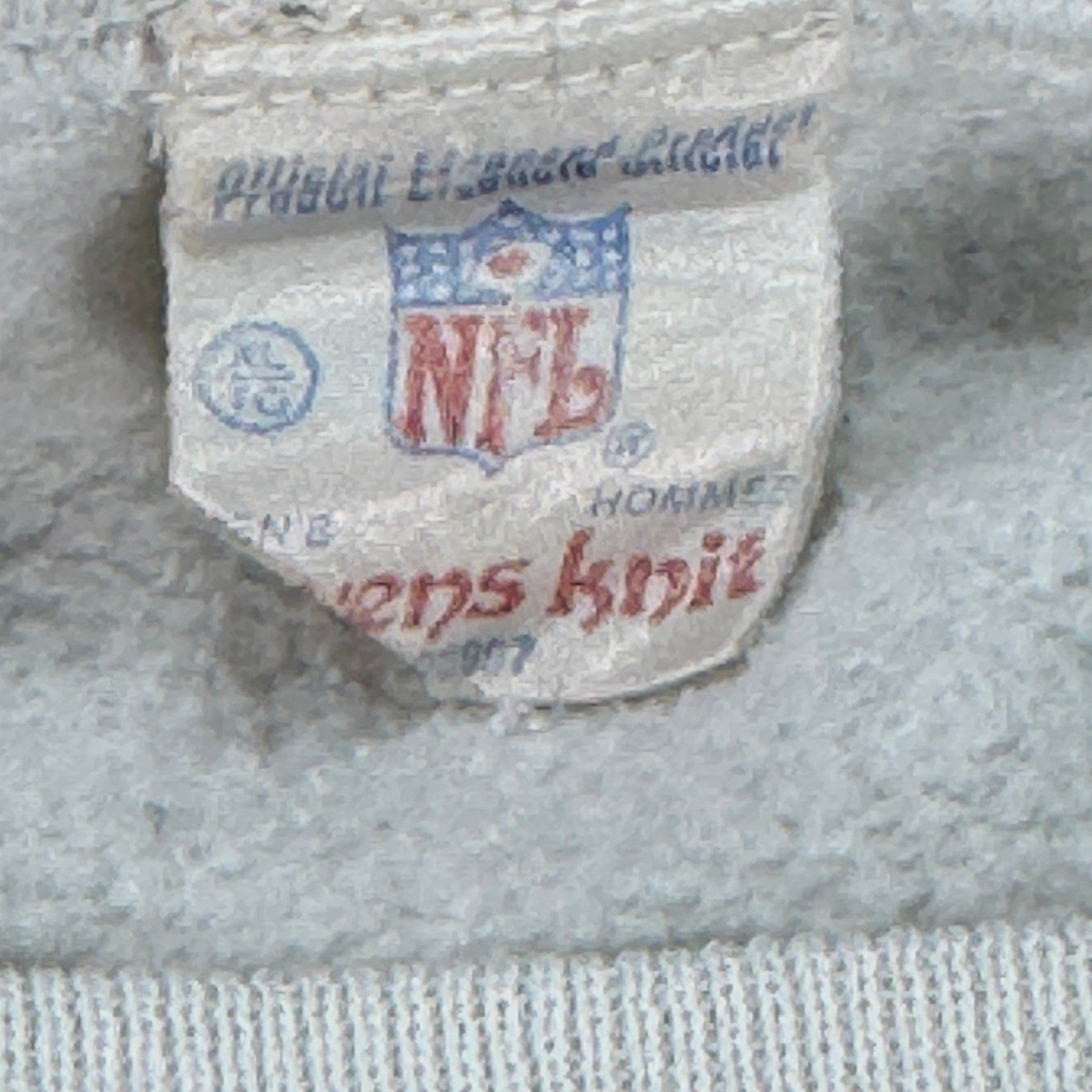 Vintage 90s Washington Redskins NFL Sweatshirt Mens XL White Made In Canada