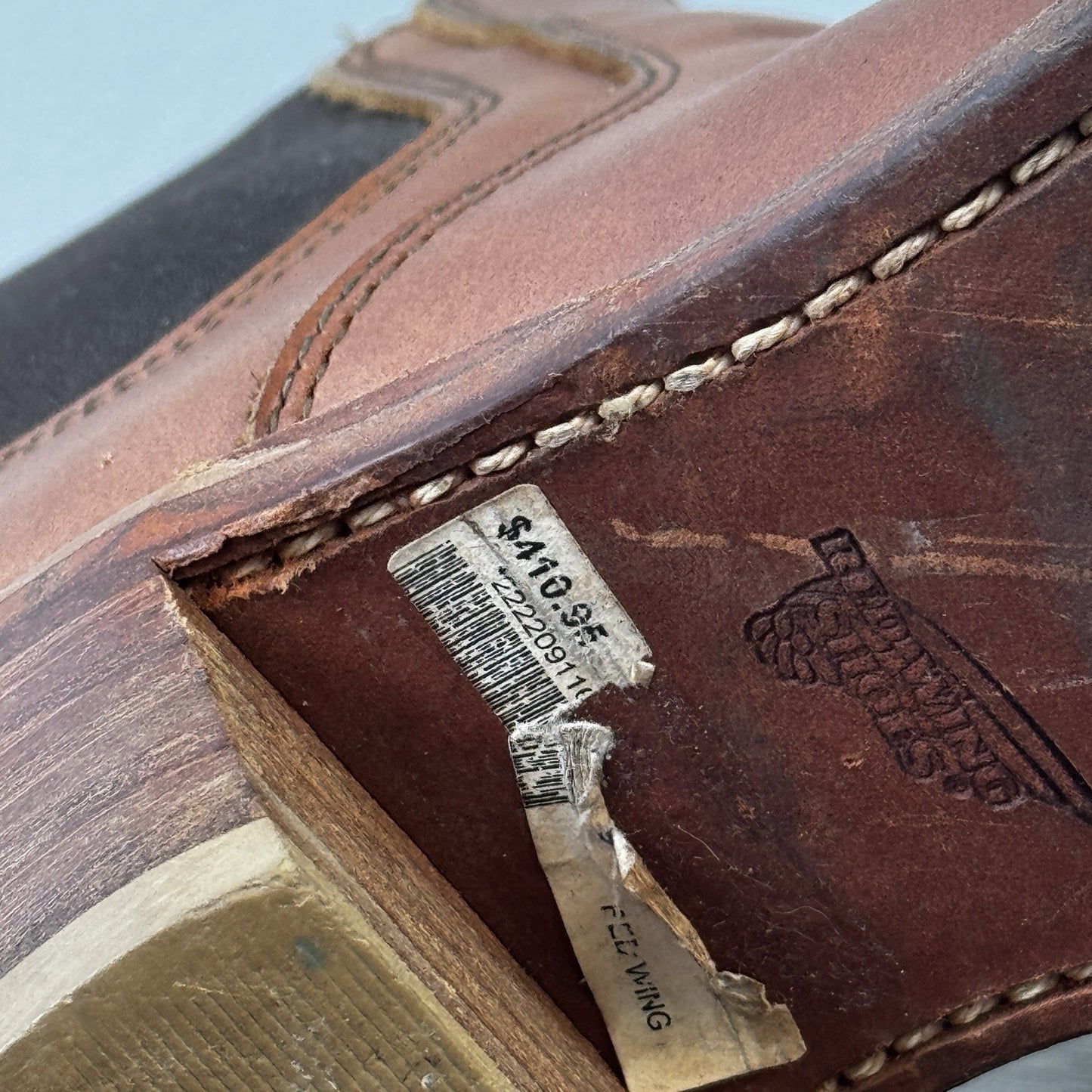 Red Wing Harriet Boots Womens 7.5B Pecan Boundary Brown Leather Heeled Ankle