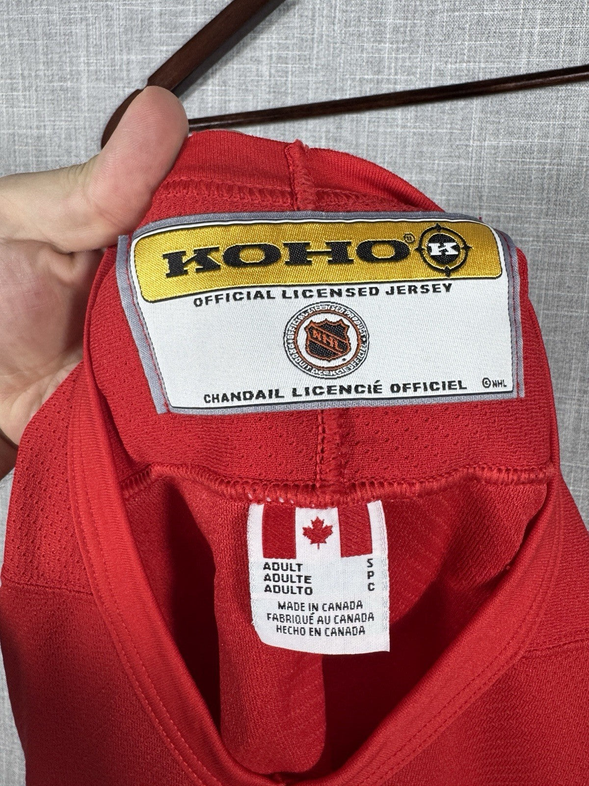 Vintage Detroit Red Wings Koho Jersey 2000s Size Small Read Description