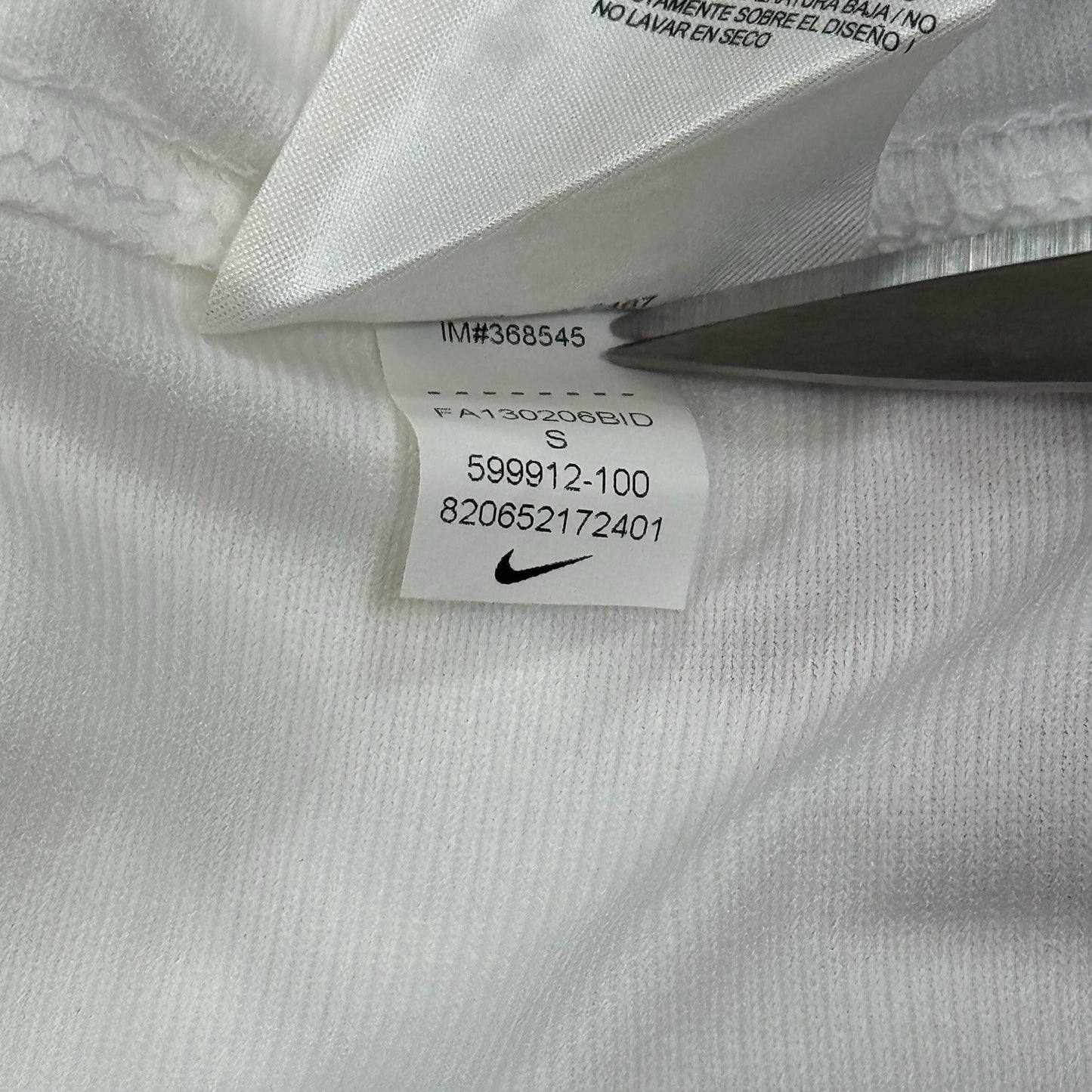 Nike Team Canada Olympic Jersey 2014 mens Small White Stiched Hockey