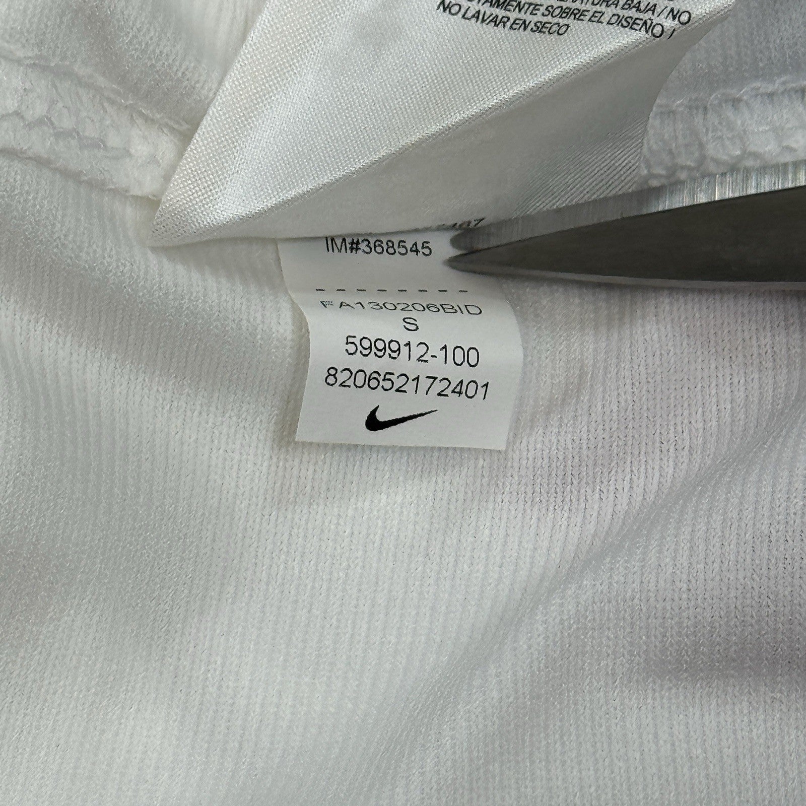 Nike Team Canada Olympic Jersey 2014 mens Small White Stiched Hockey