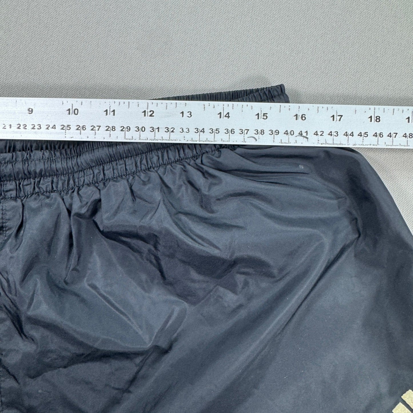 Vintage Adidas Track Pants Men's XL Black Zipped Ankle Windbreaker Y2K 2001