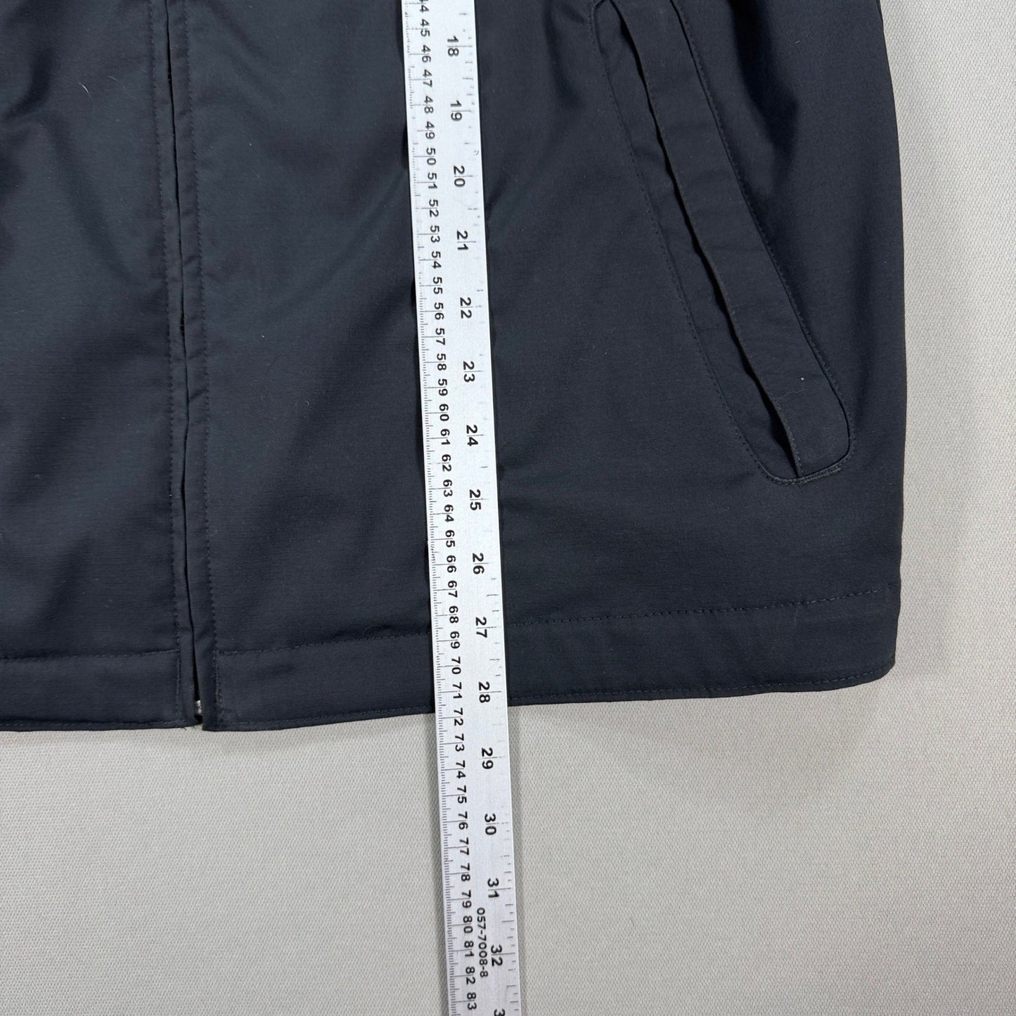 Columbia Ascender Bomber Jacket Full Zip mens Large Black Softshell Lightweight