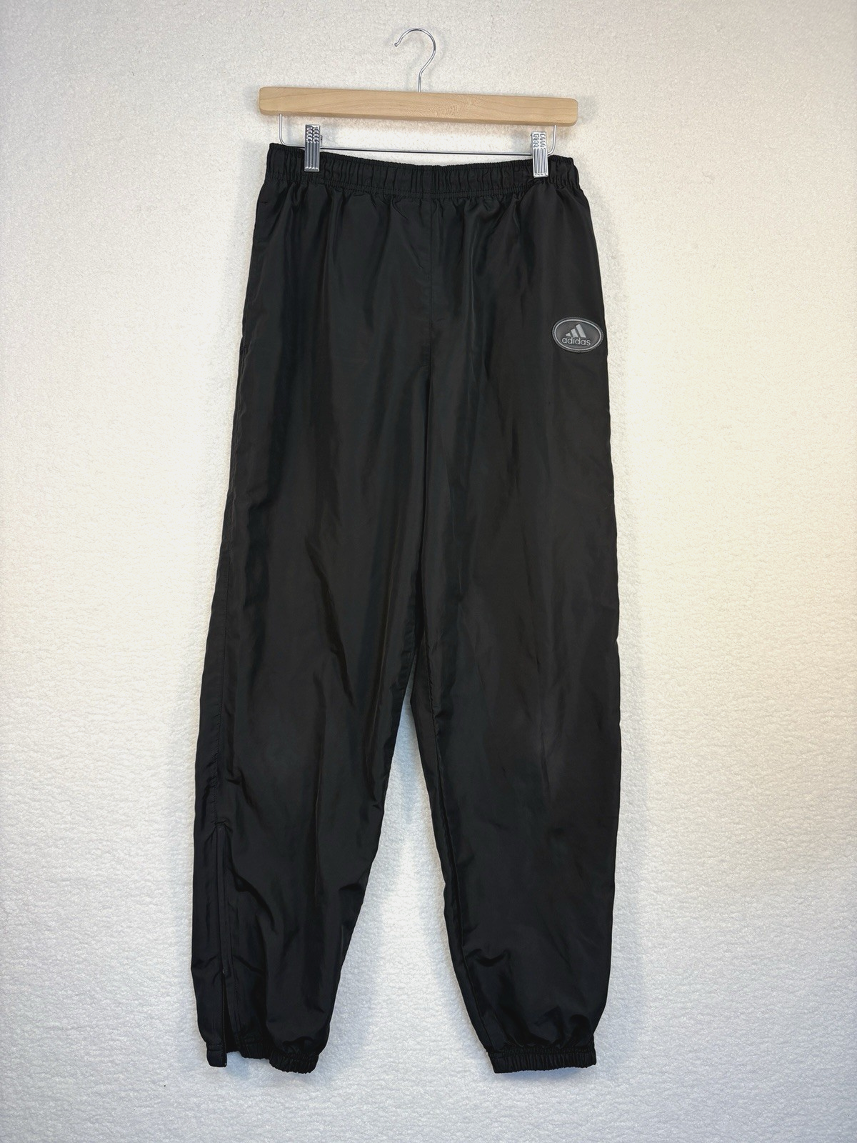 Adidas Track Pants Ankle Zip Waterproof Mens Medium