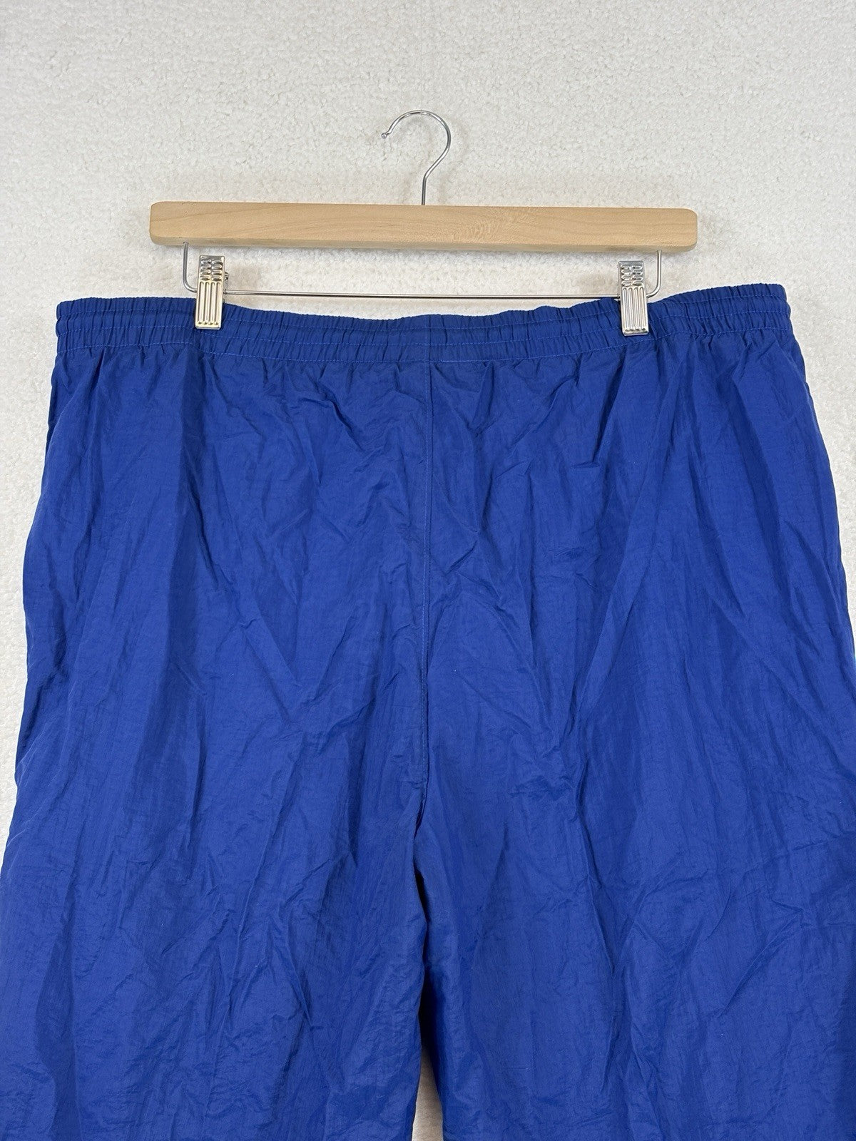 Vintage Puma Track Pants Y2K Mens Large Blue Windbreaker Sweatpants Athletic NEW