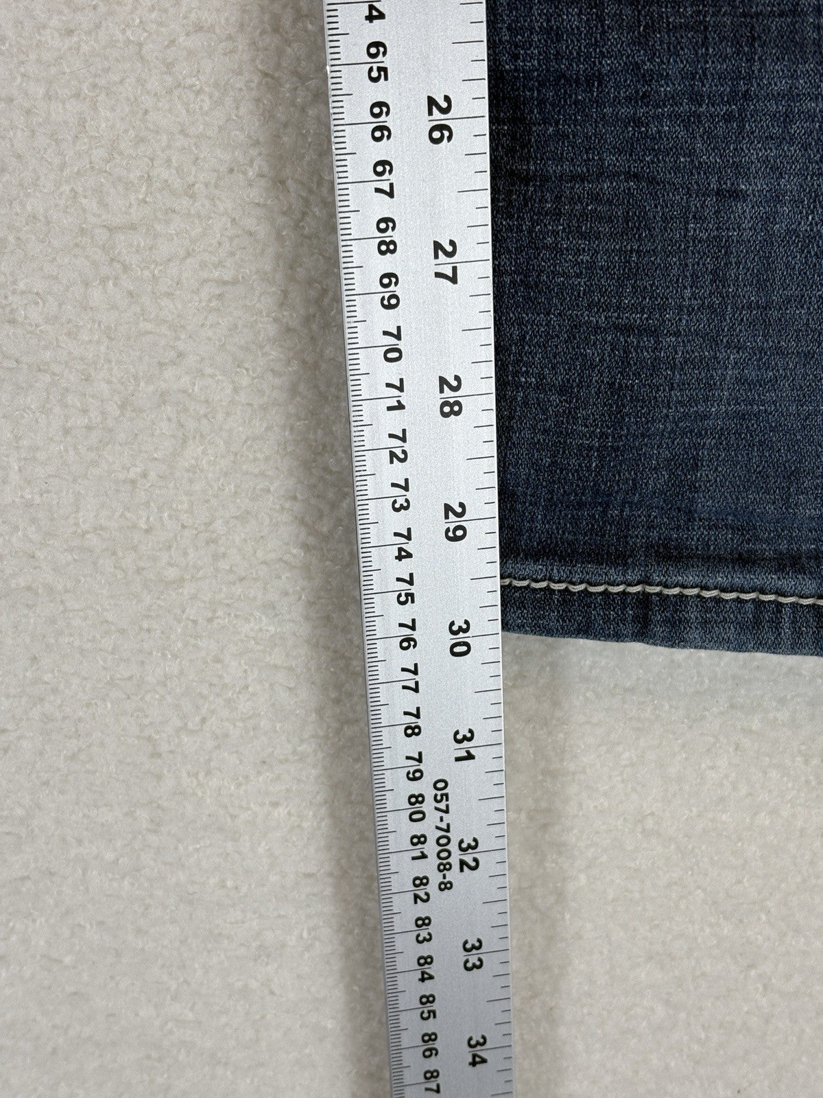 Salvage Supply Co Mayhem Straight Regular Fit Jeans 36x32 Blue Wash SLVG54-46