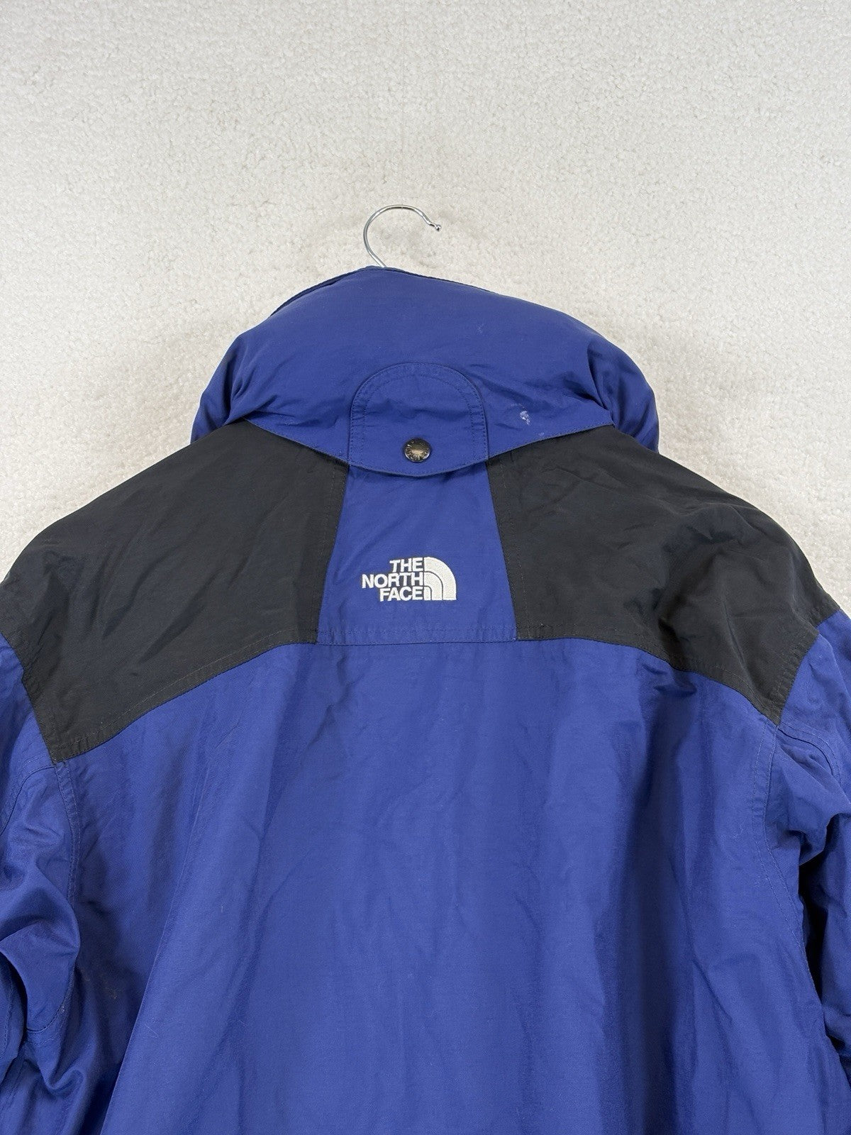 The North Face Nylon Hyvent Parka Jacket Mens Medium Full Zip Hooded Waterproof