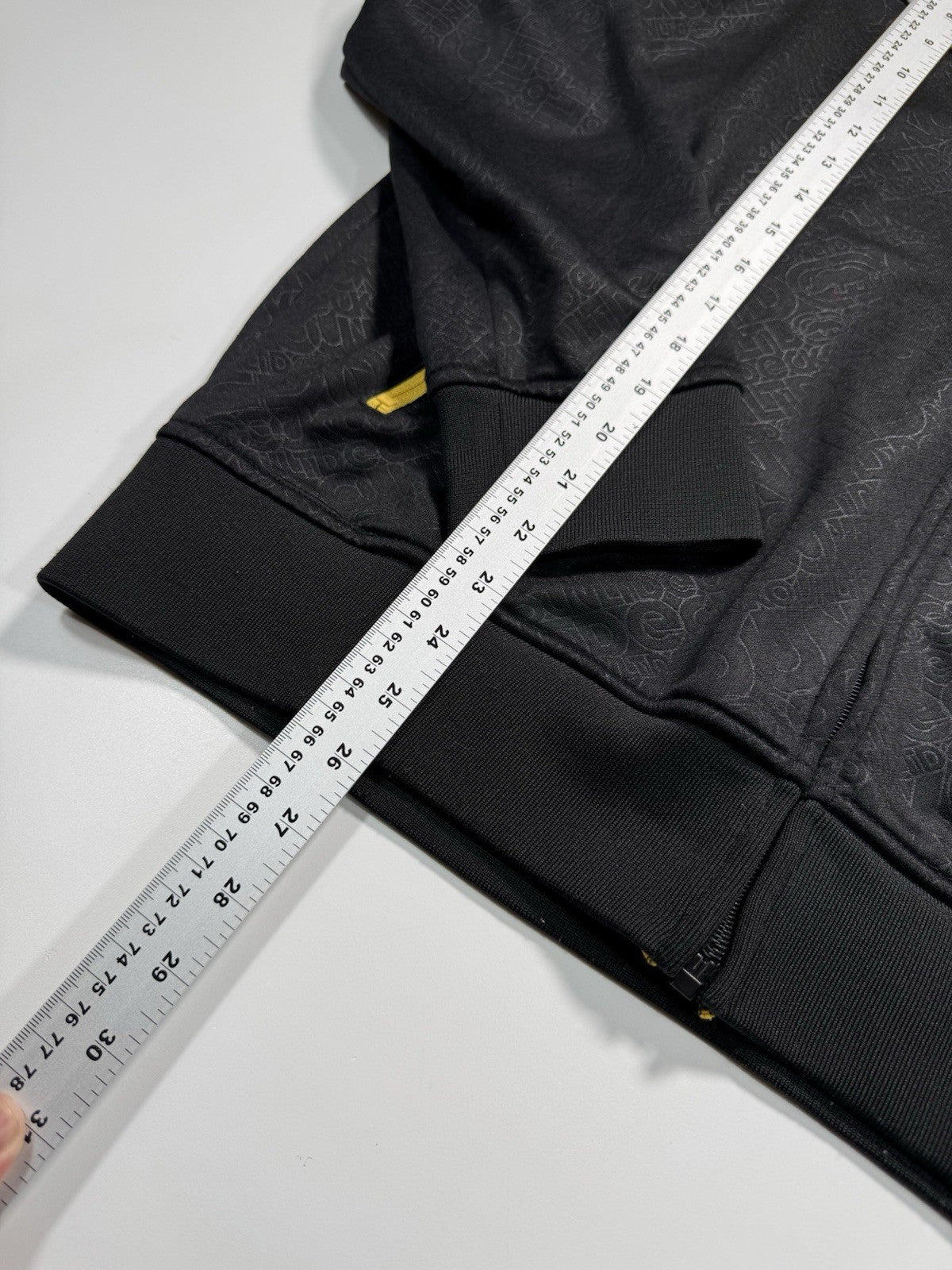 Ecko Unltd Full Zip Jacket Y2K Size Medium Utility Hood In Collar Graphic Print