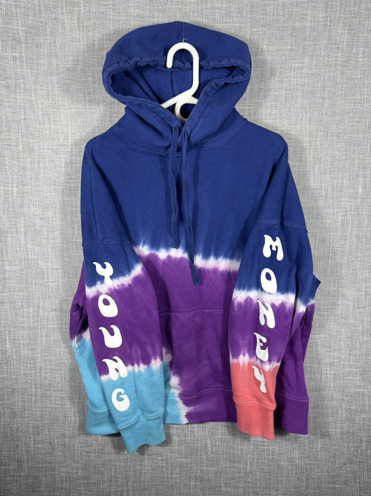 American Eagle x Young Money Tie Dye Hoodie Men’s Large Pullover Lil Wayne Rap