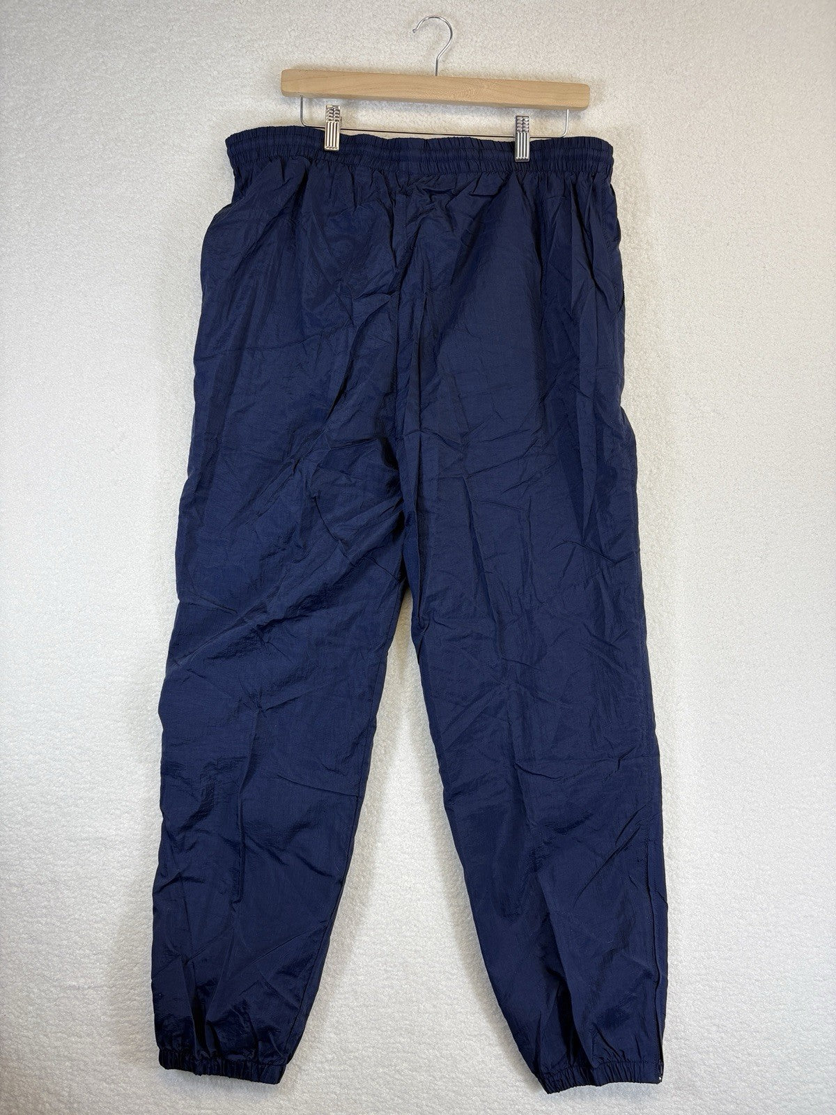 Vintage Puma Circuit Y2K Ankle Zipper Navy Blue Pants With Tag Mens Large New