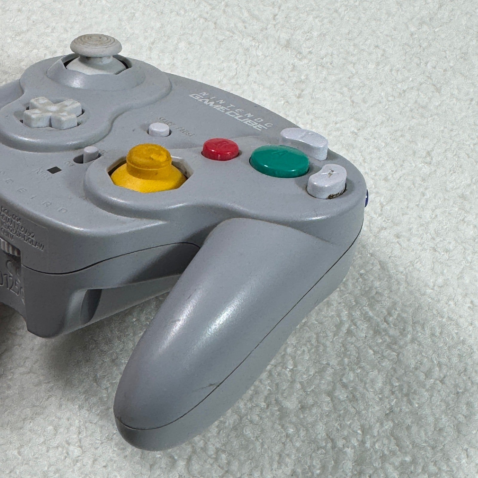 Nintendo GameCube Wavebird Wireless Controller DOL-004 Tested Works NO reciever