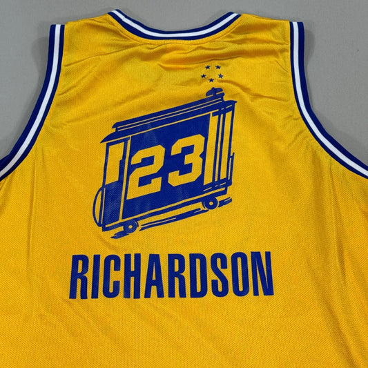 VTG Jason Richardson Golden State Warriors Reebok Jersey NBA The City Mens 2XL
