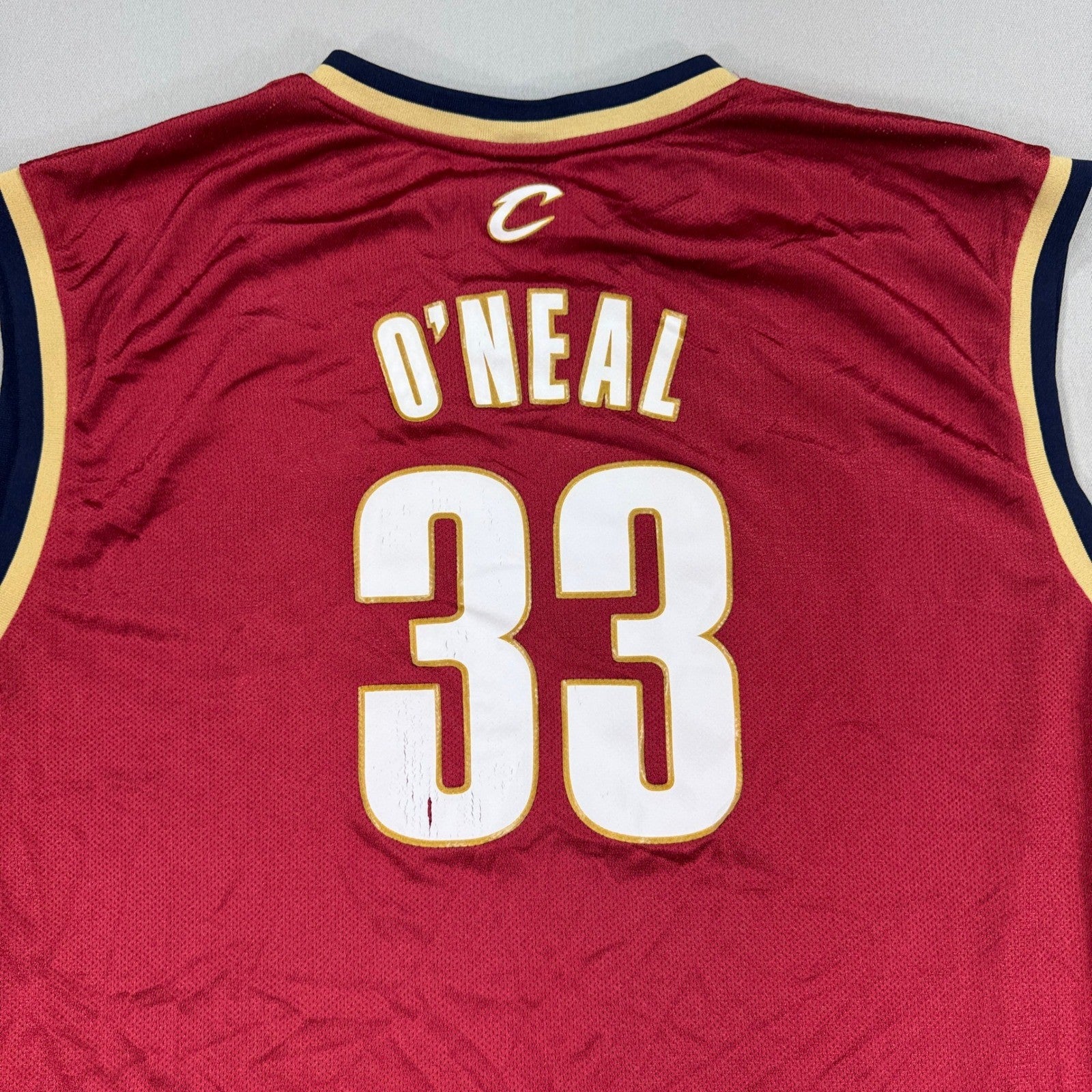 Cleveland Cavaliers Shaquille O'Neal #33 Adidas NBA Jersey mens 2XL Red