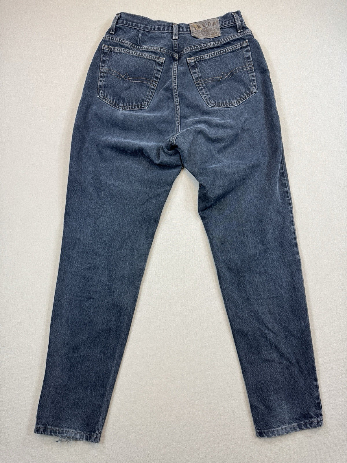 Vintage Ikeda High Rise Womens Sz 31 Gray Denim Jeans Medium Wash