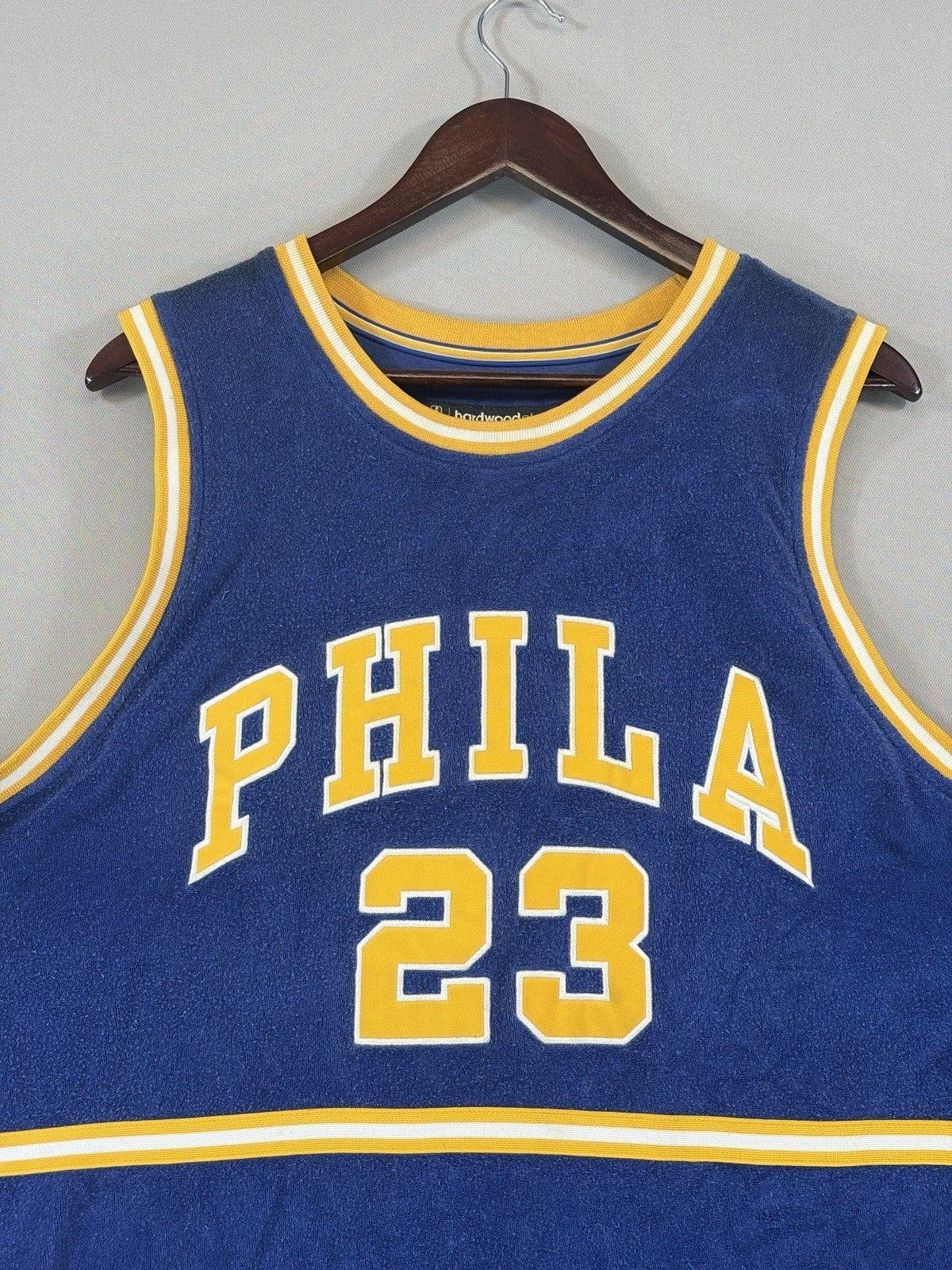 Vintage Reebok Golden State Warriors D'Funkd Richardson #23 Mens Blue Jersey XL