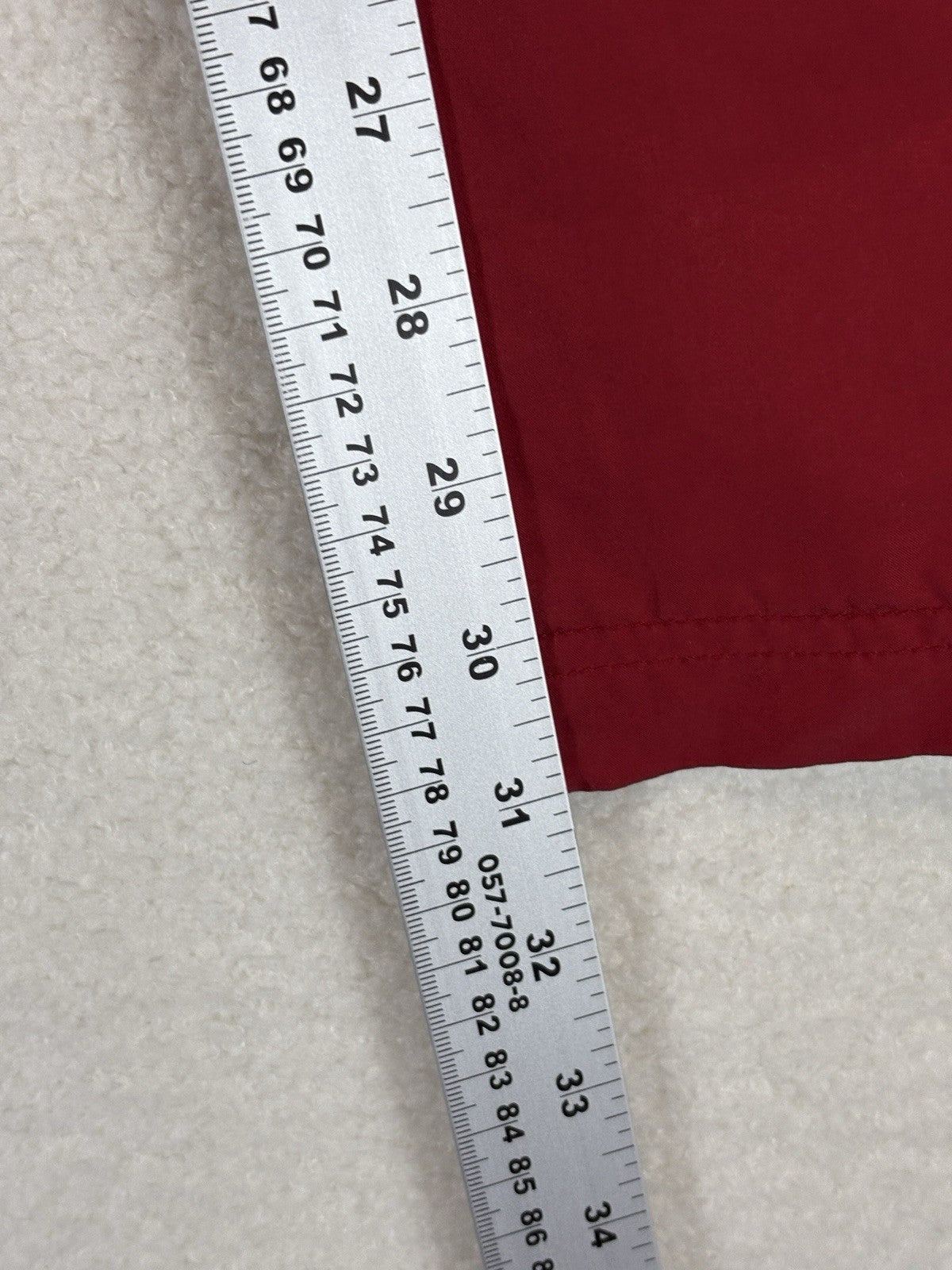 Vintage Reebok  Mesh Lined  Track Pants Mens XL Red Gold Stripe Sports