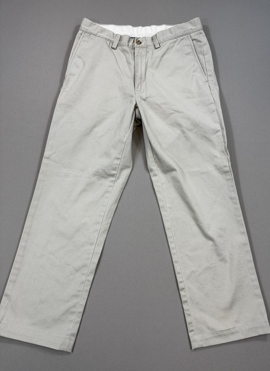 Lauren Ralph Lauren Classic Fit Pants Womens 31x30 Beige Chino Straight Leg