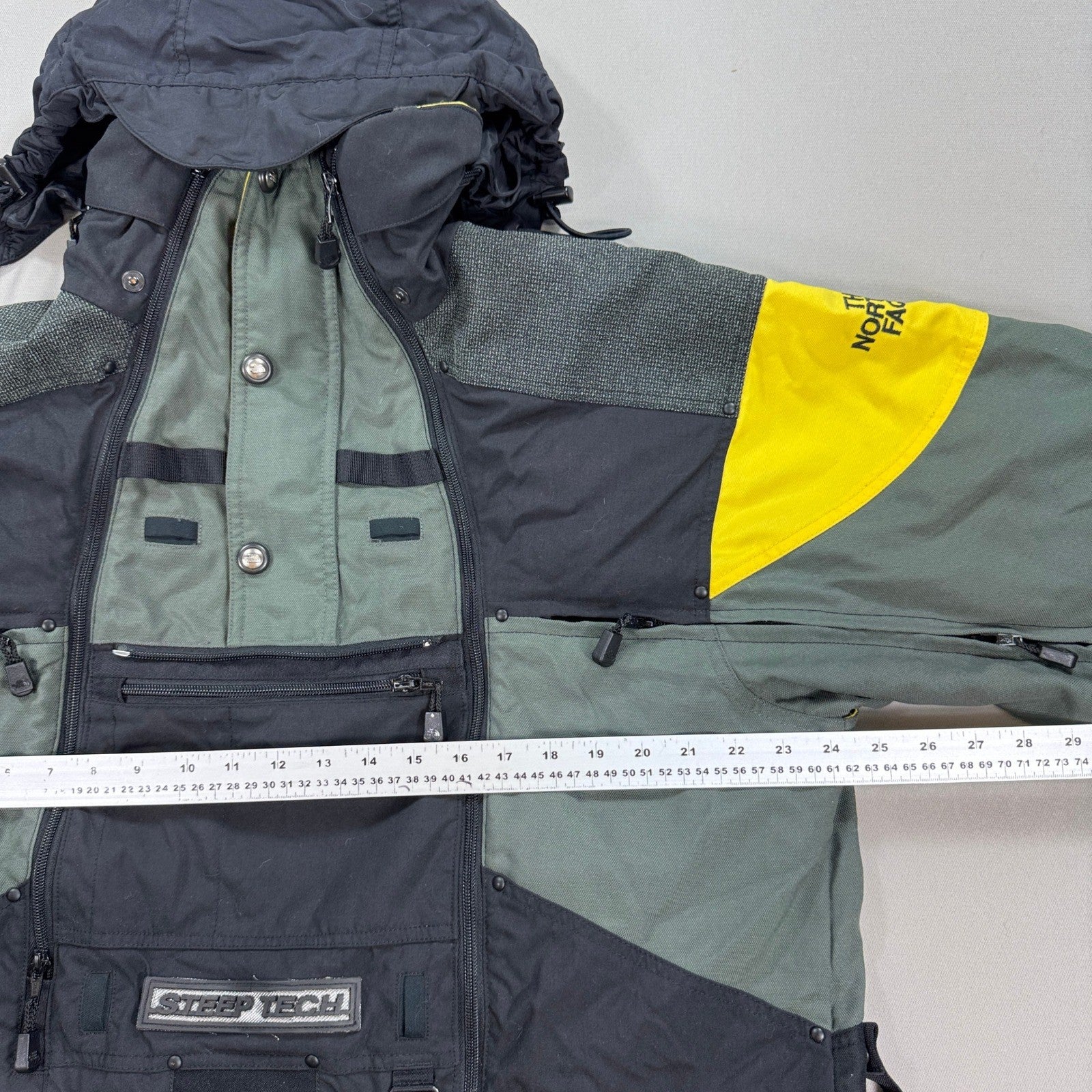 VTG The North Face Steep Tech Jacket Scot Schmidt mens Large Multicolor Hooded
