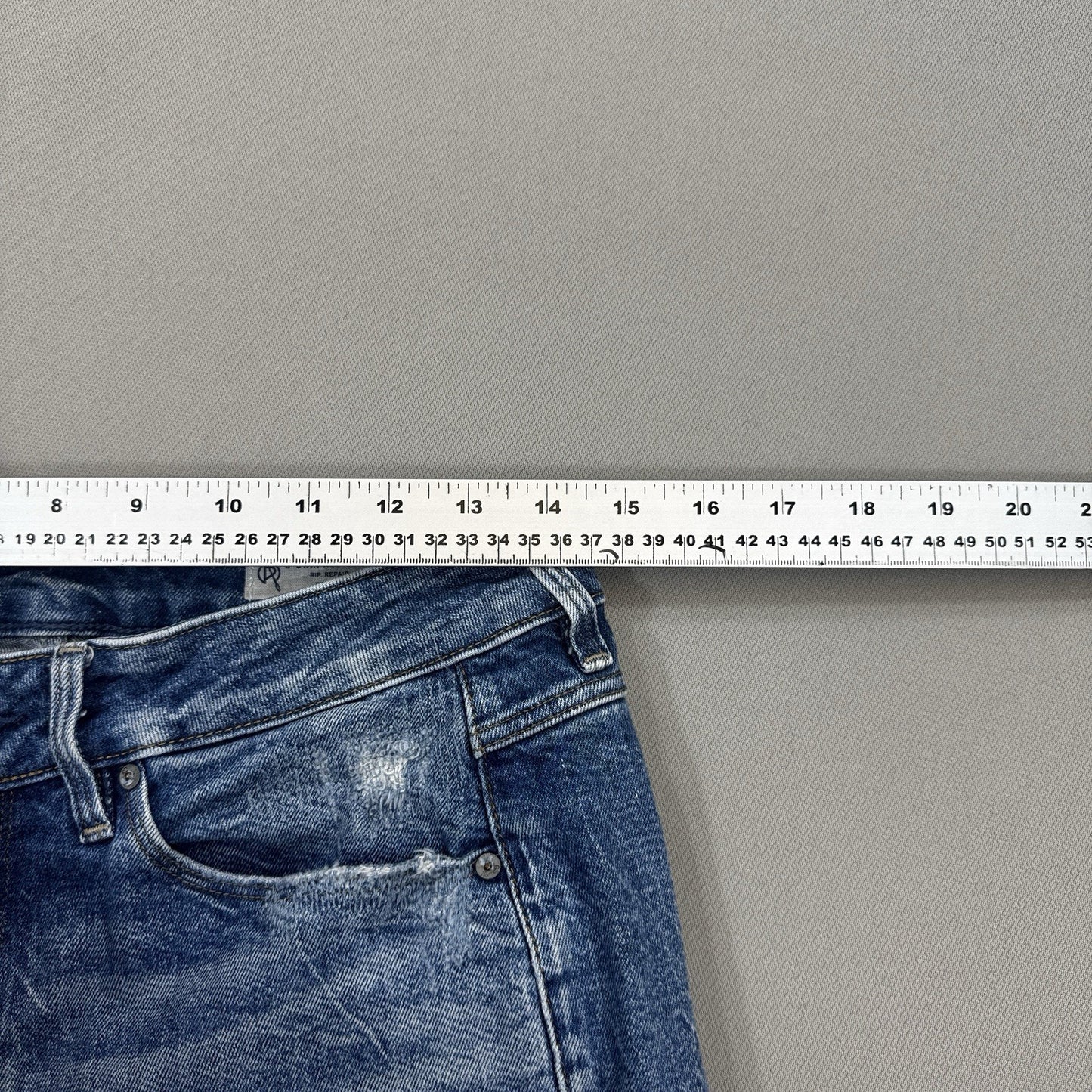 G-Star RAW 3301 Mid Waist Boyfriend Jeans Womens 27x32 Blue Denim Medium Wash