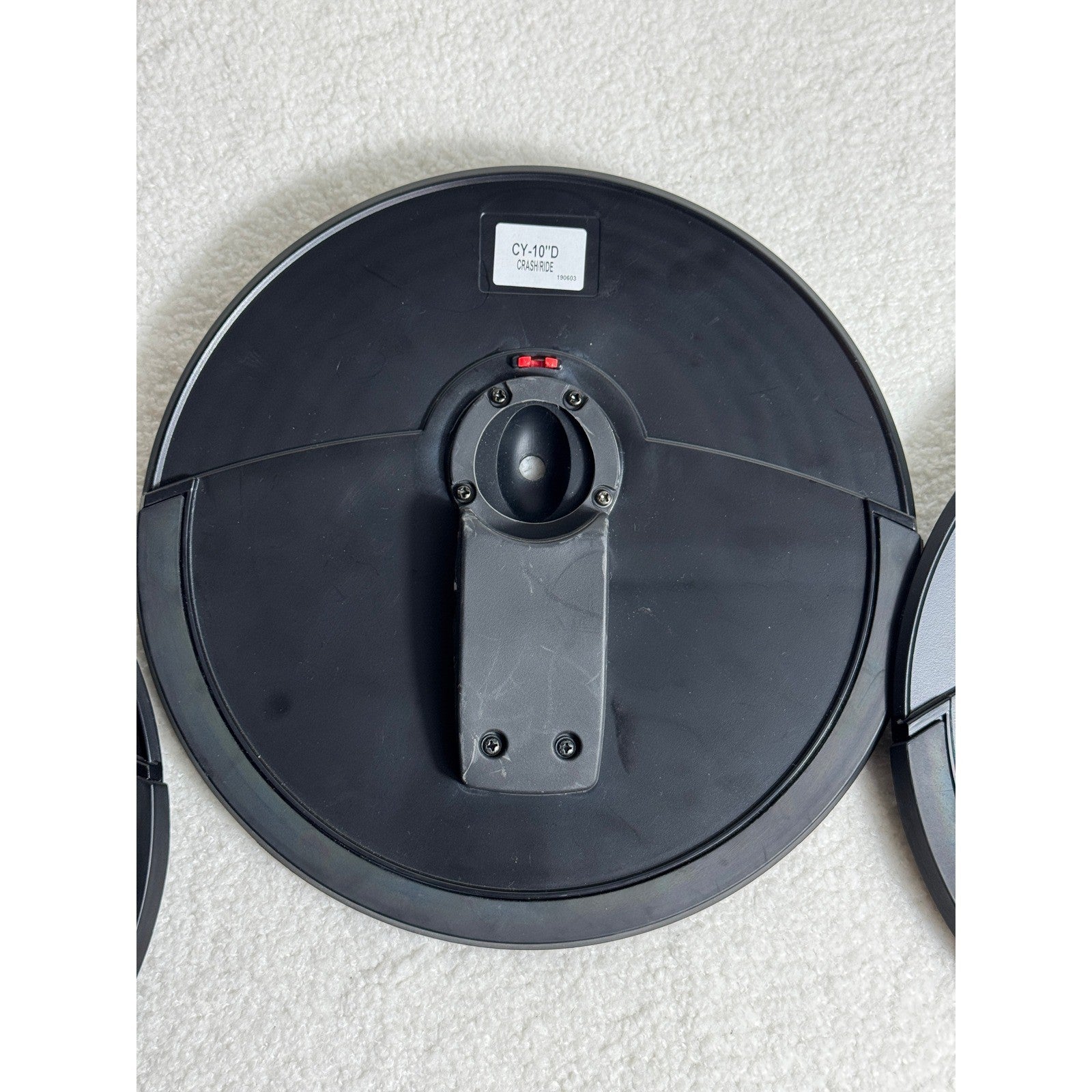 Carlsbro CSD130 CY-10D CY-10S Electronic Drum Cymbal Pads Pack 3 Pieces