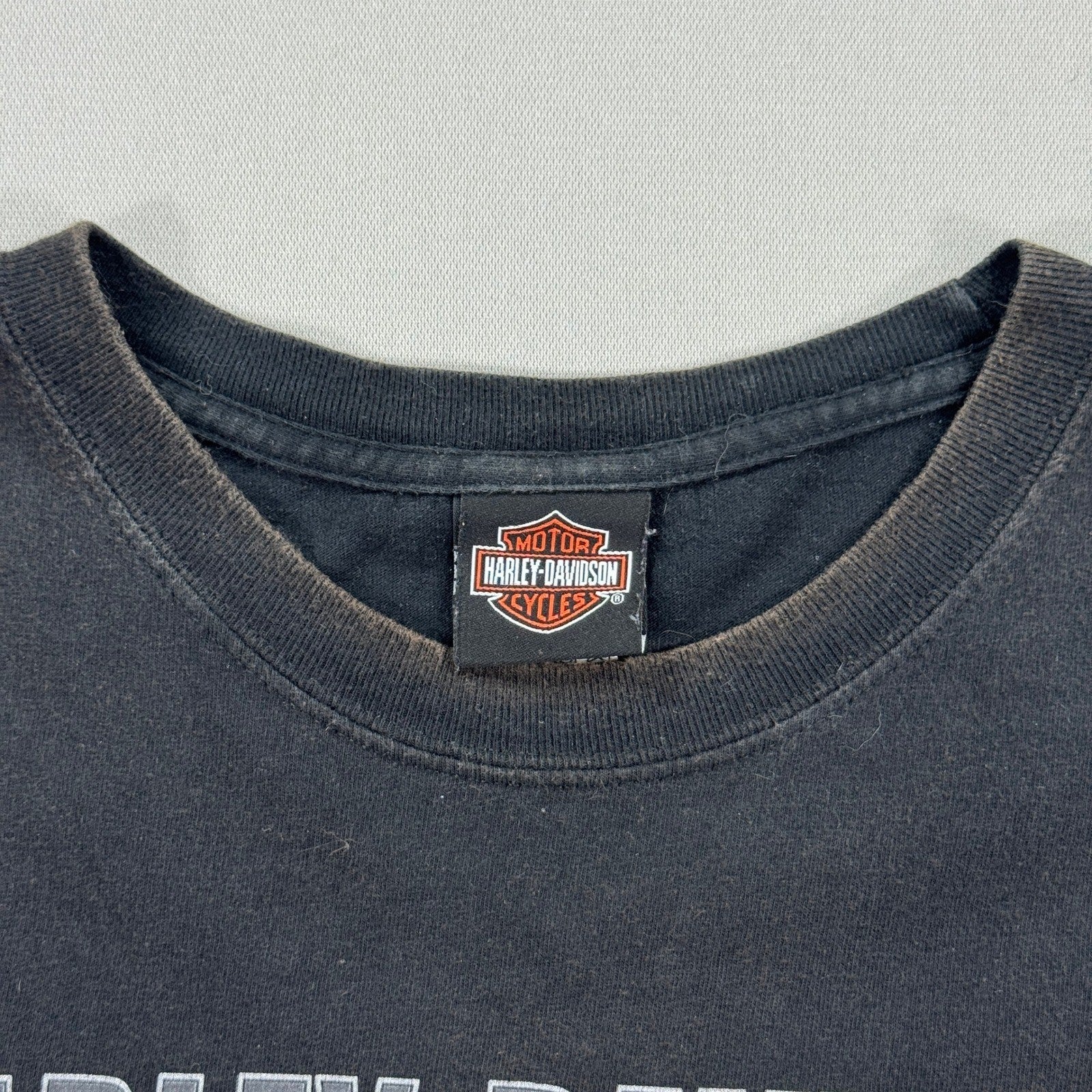 Vintage Harley Davidson T-Shirt Santa Cruz California Live To Ride mens Large