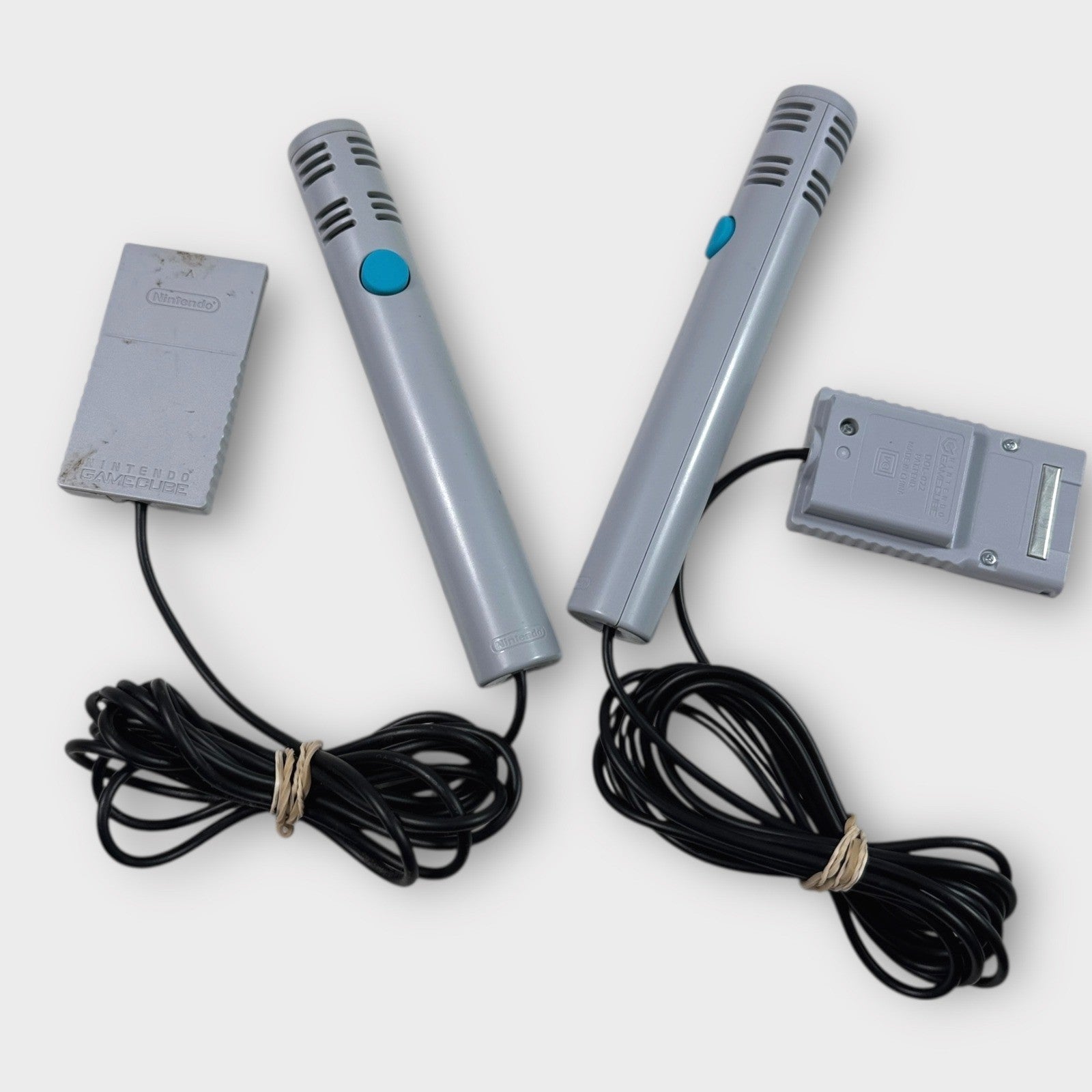 2x Nintendo GameCube Microphone for Mario Party 6/7 OEM Original DOL-022