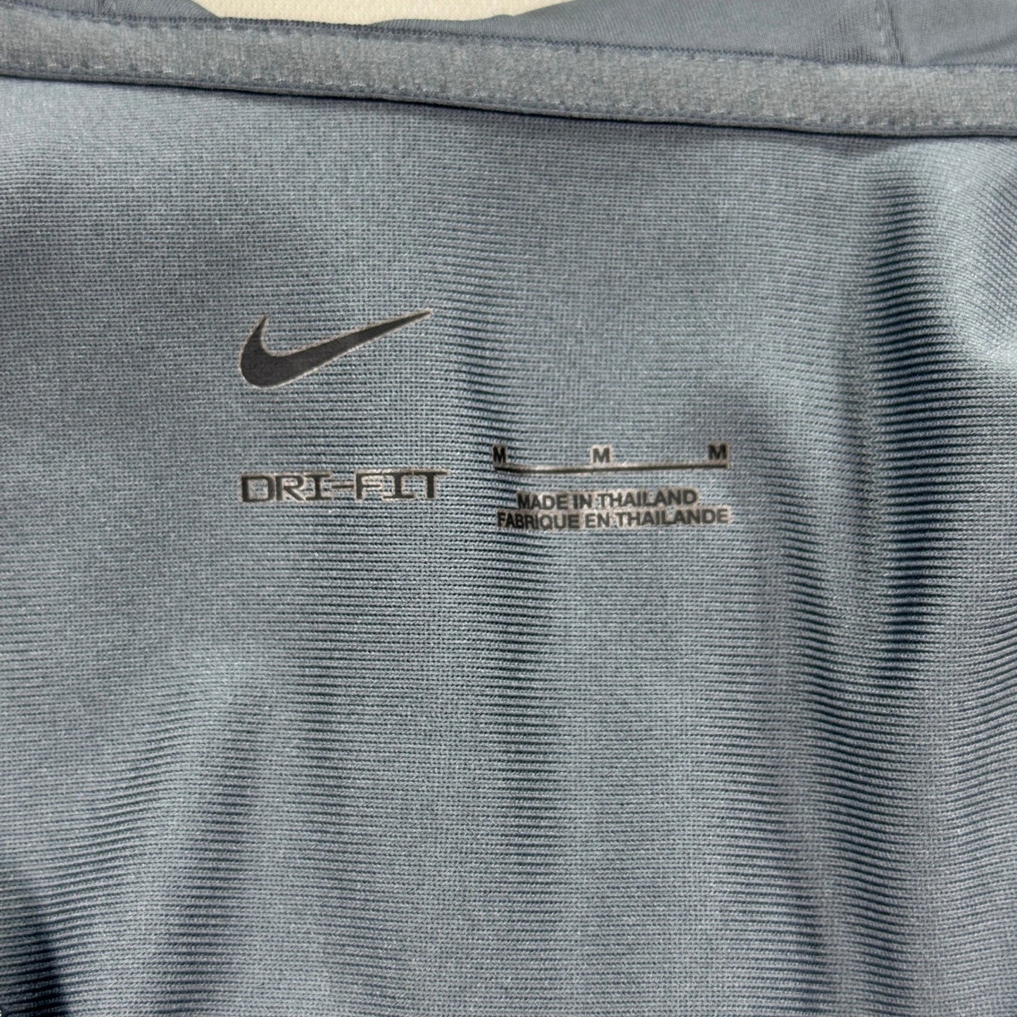 Nike Dri-Fit Track Jacket mens Medium Gray Paris Saint German Hooded Full Zip